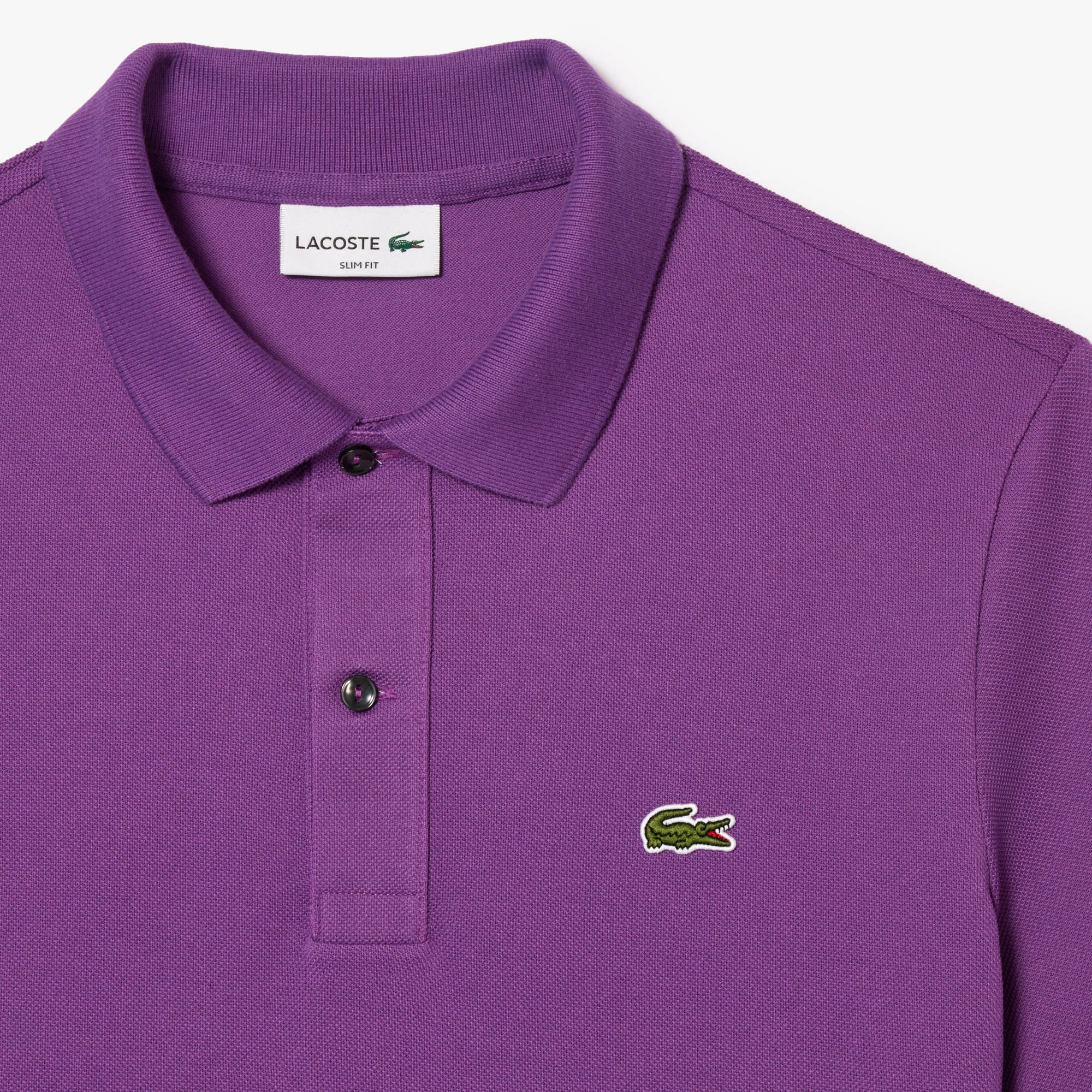 Lacoste L.12.12 Erkek Slim Fit Mor Polo