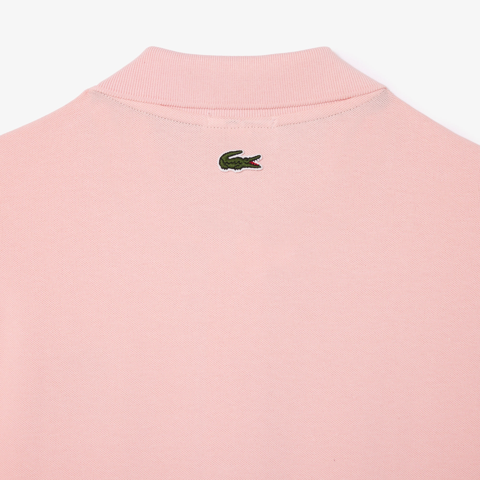 Lacoste Signature Unisex Regular Fit Baskılı Pembe Polo