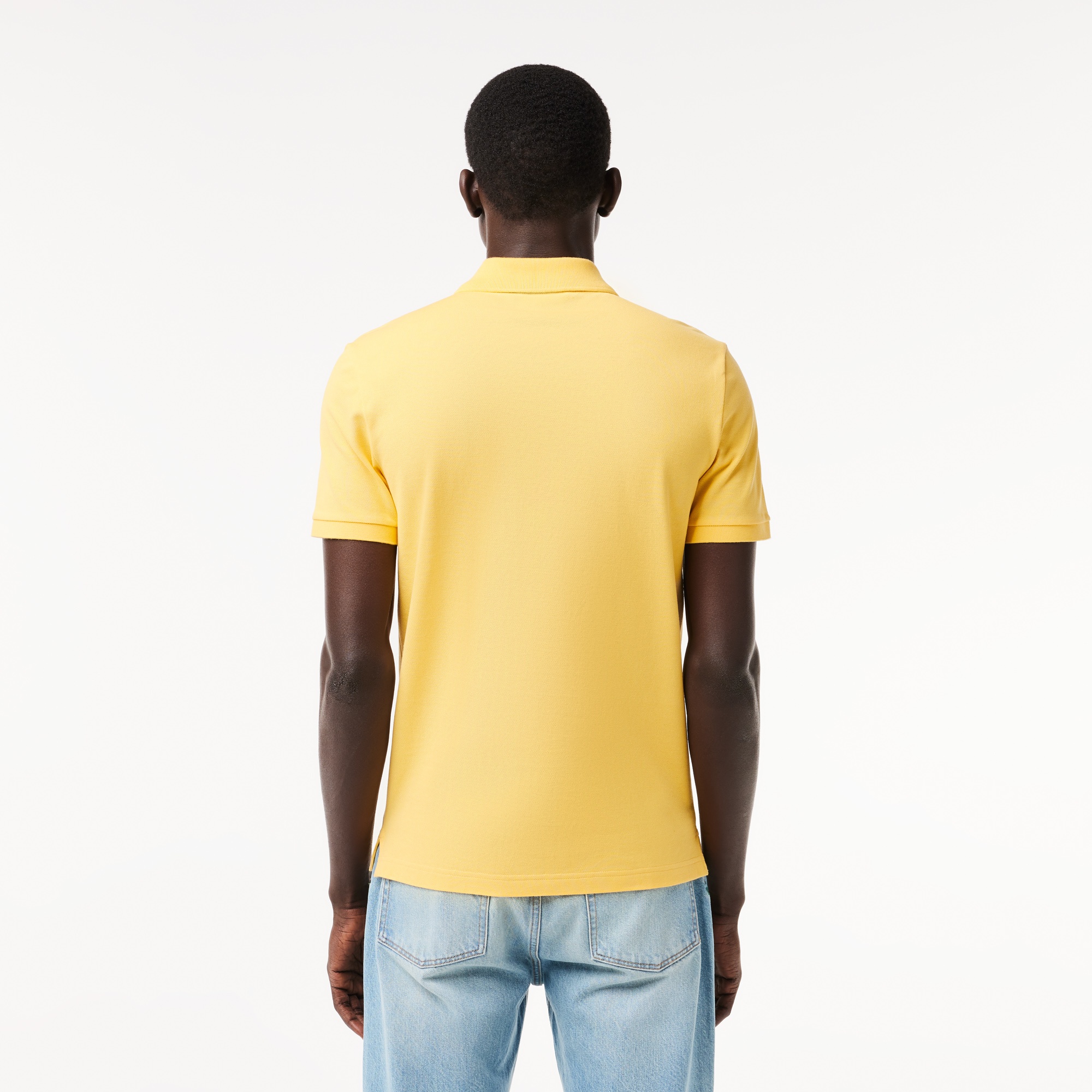 Lacoste L.12.12 Erkek Slim Fit Sarı Polo