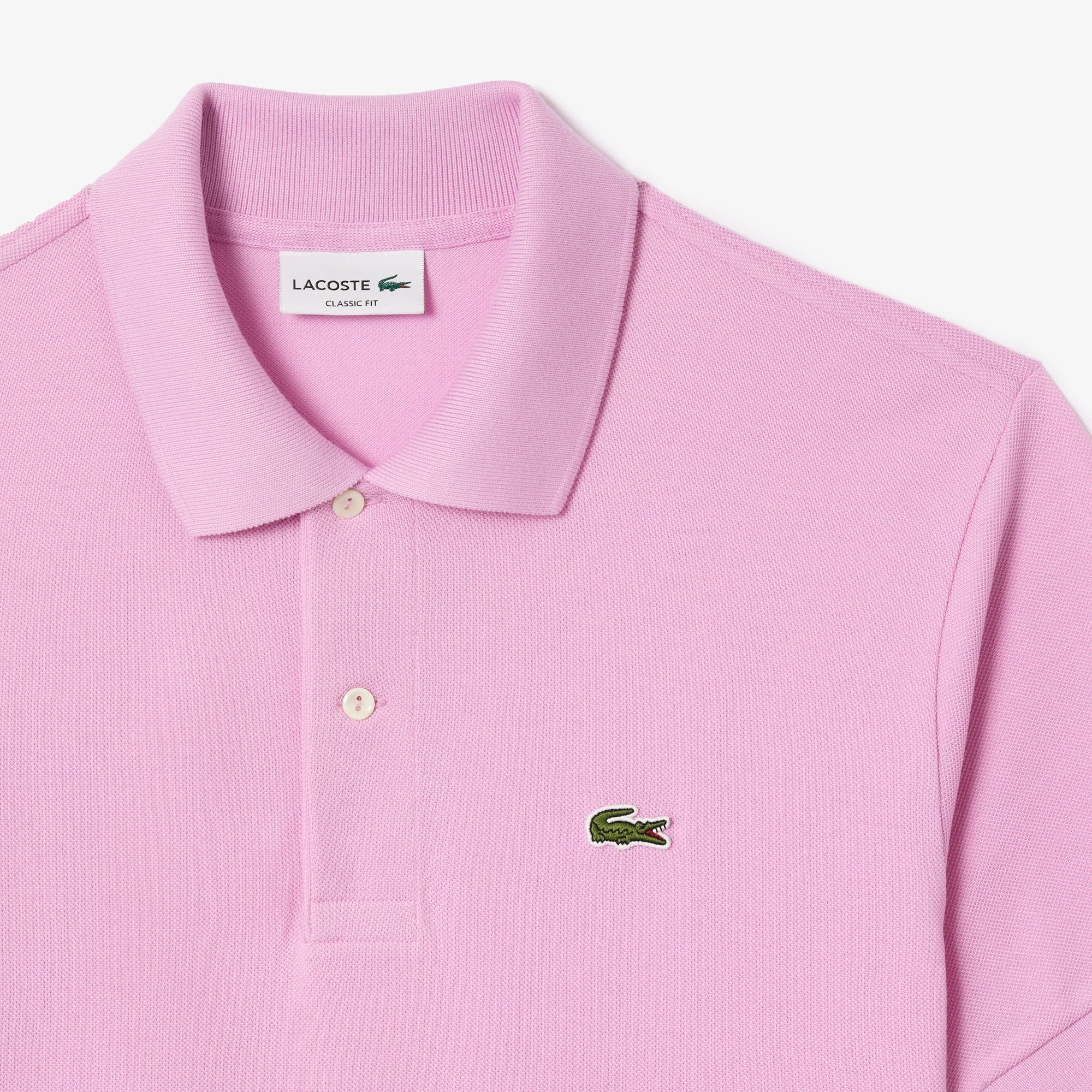 Lacoste L.12.12 Erkek Classic Fit Pembe Polo