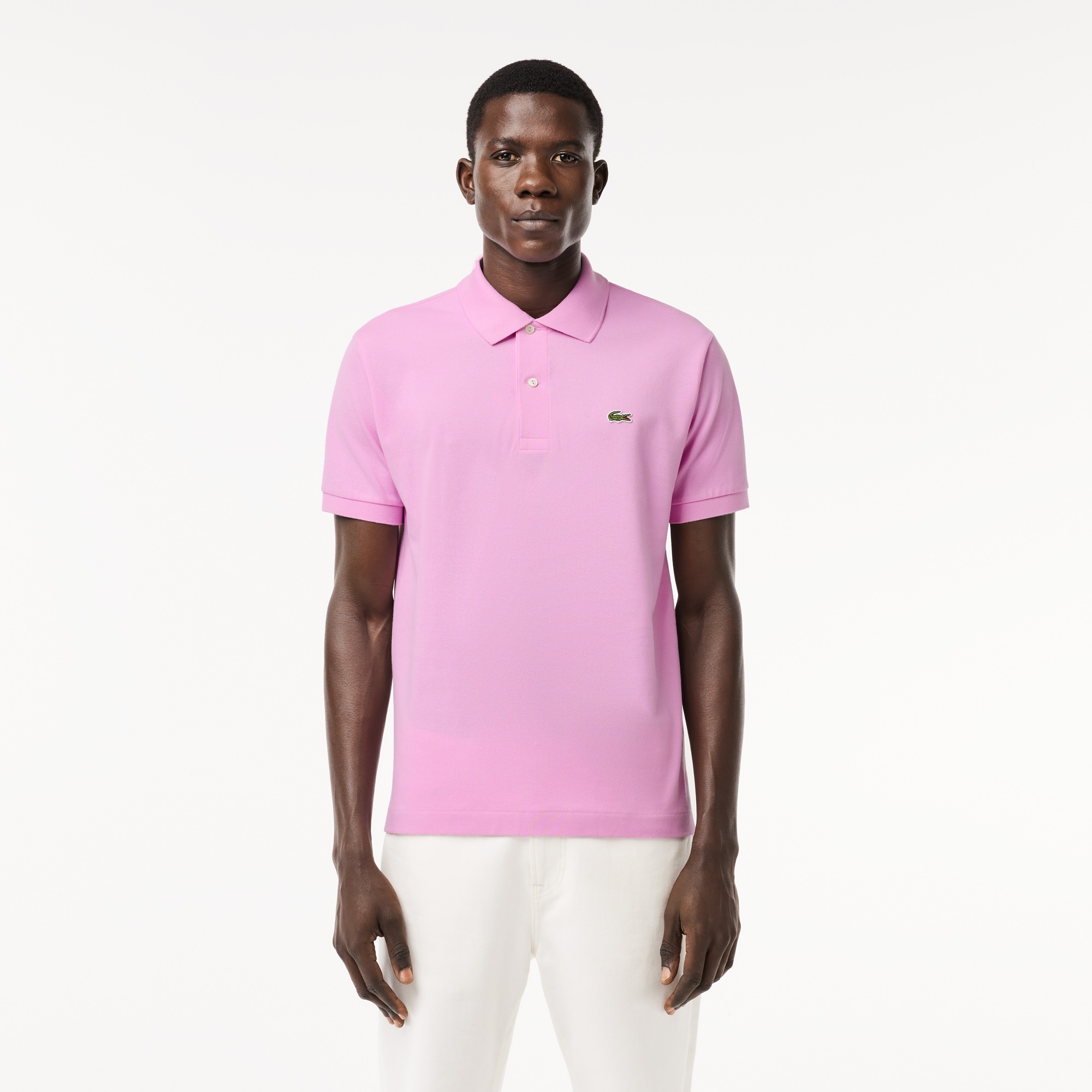 Lacoste L.12.12 Erkek Classic Fit Pembe Polo