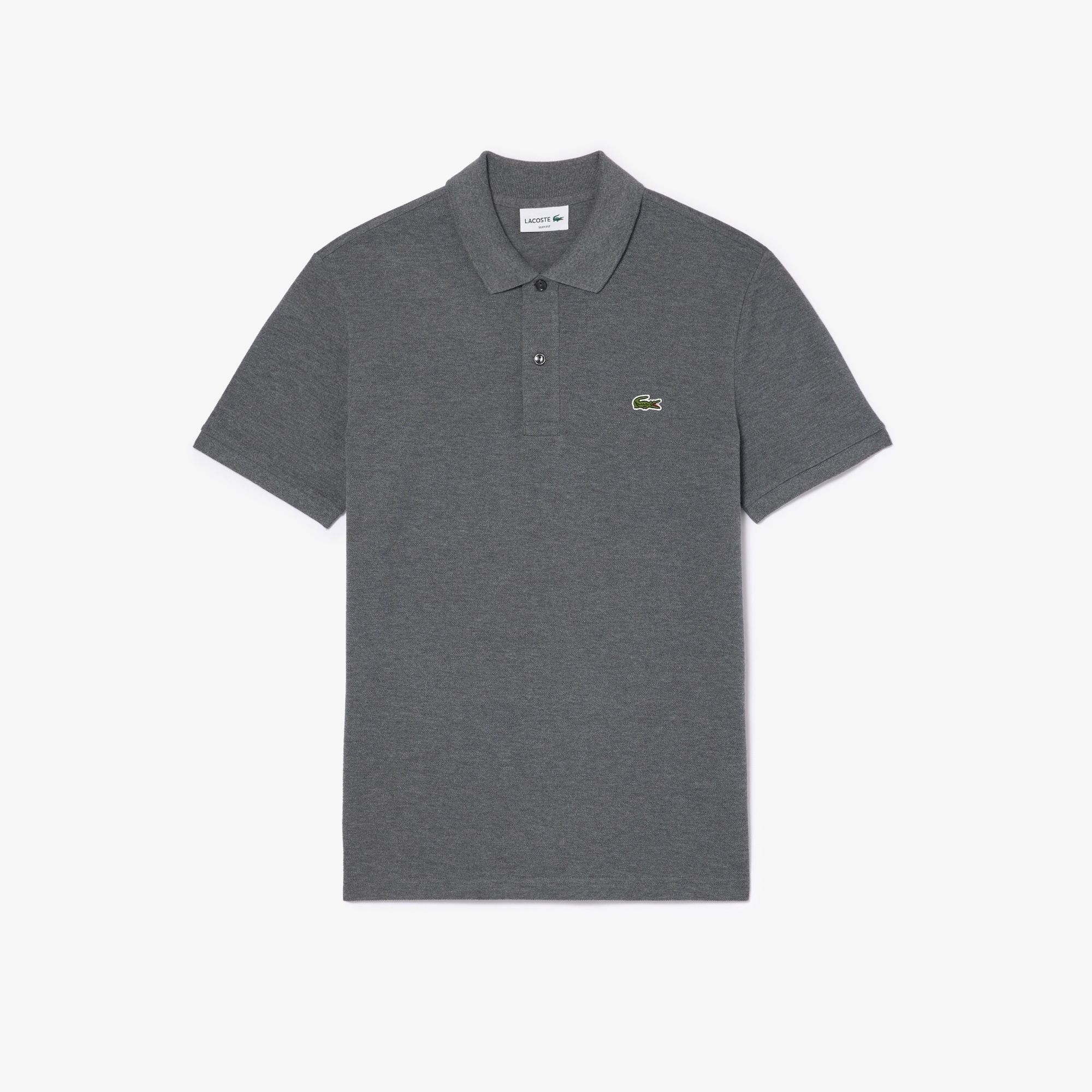 Lacoste L.12.12 Erkek Slim Fit Gri Polo