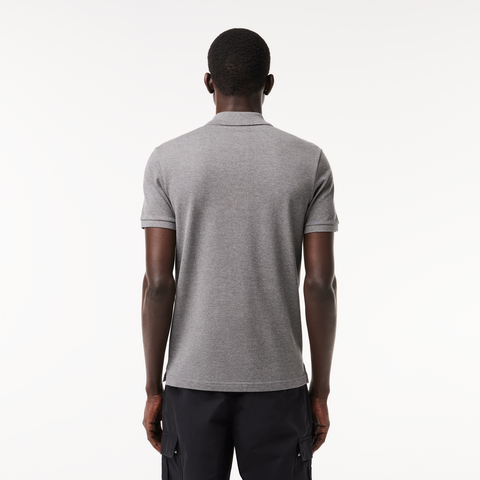 Lacoste L.12.12 Erkek Slim Fit Gri Polo