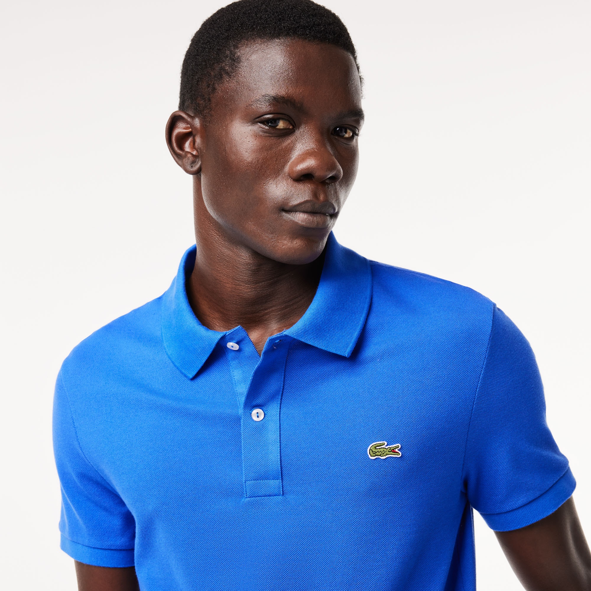 Lacoste L.12.12 Erkek Slim Fit Mavi Polo
