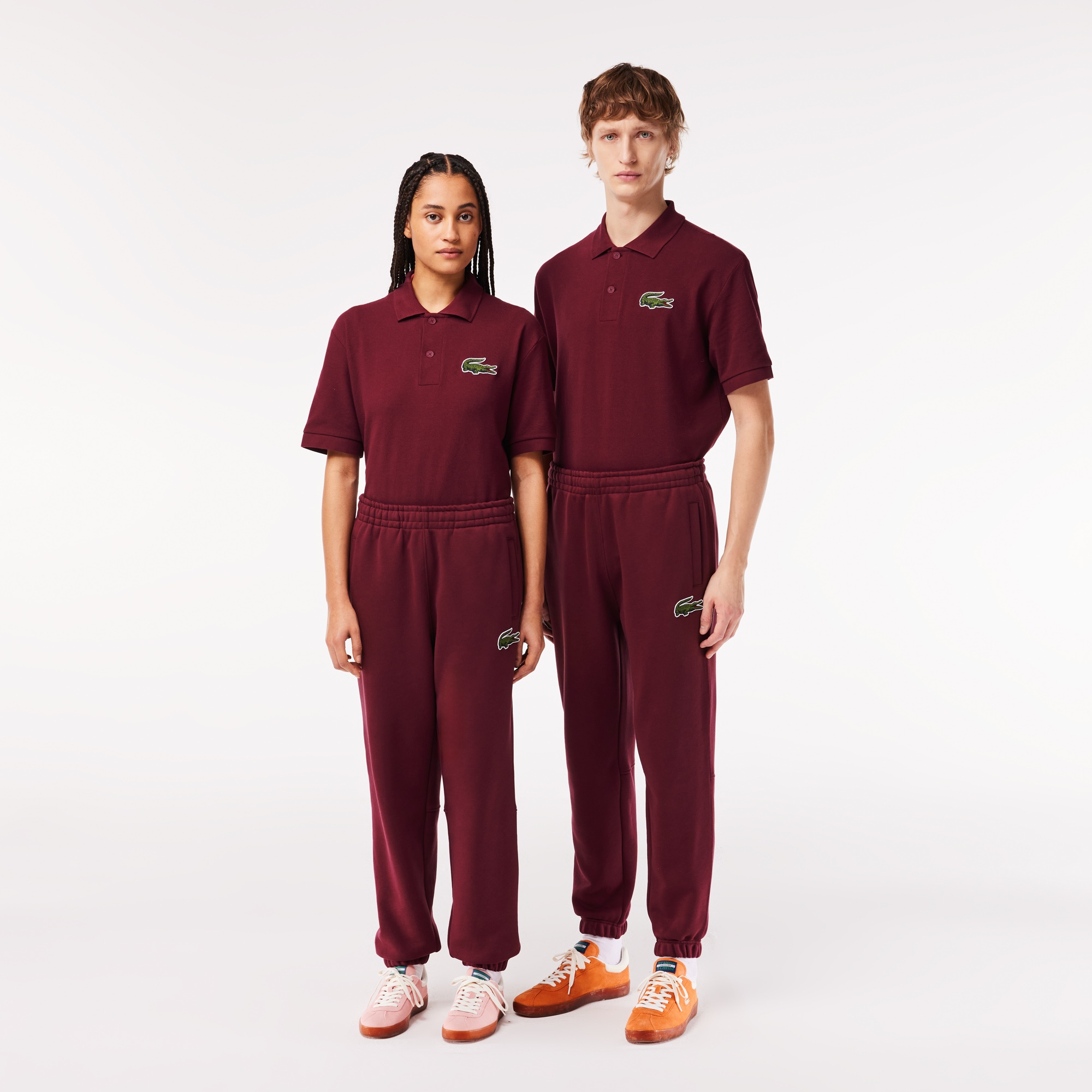 Lacoste Unisex Relaxed Fit Bordo Eşofman Altı