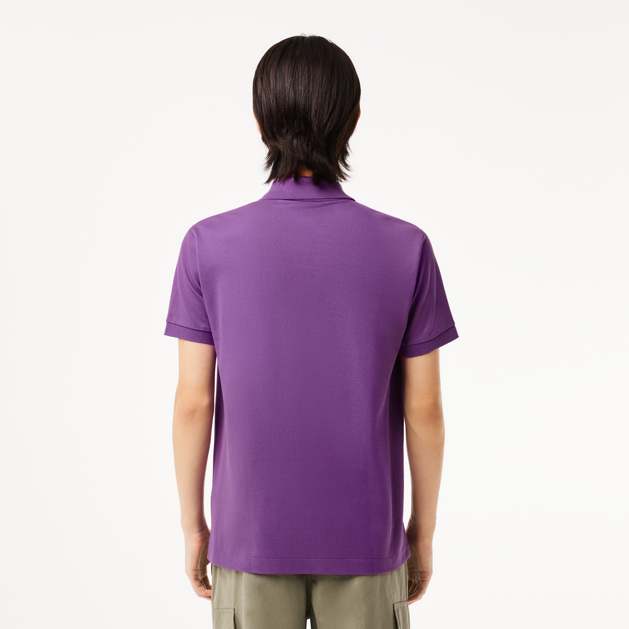Lacoste L.12.12 Erkek Classic Fit Mor Polo