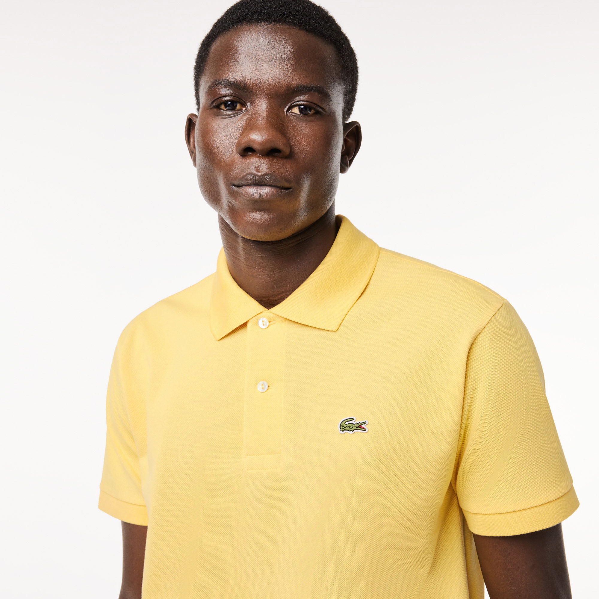 Lacoste L.12.12 Erkek Classic Fit Sarı Polo