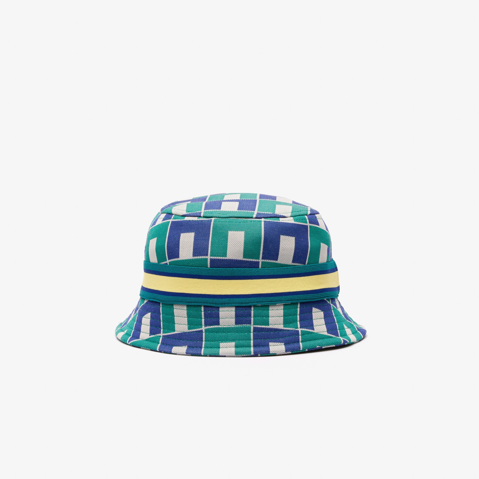 Lacoste Kadın Desenli Yeşil Şapka