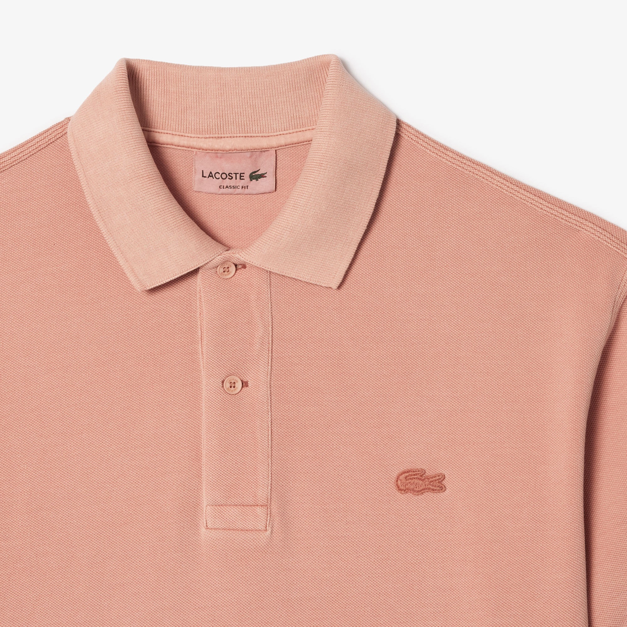 Lacoste Unisex Classic Fit Pembe Polo