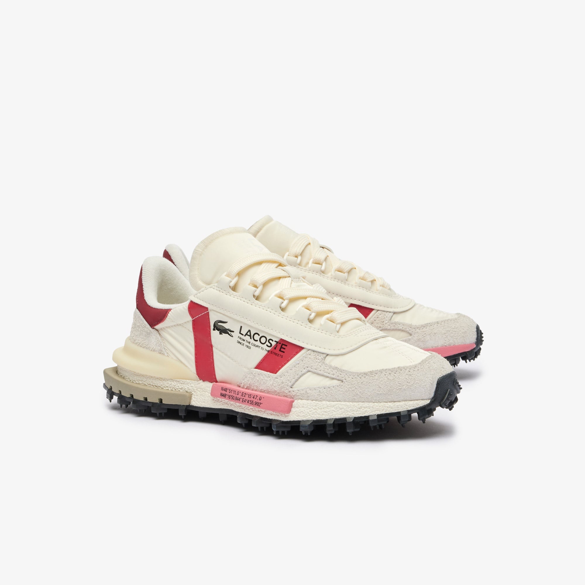 Lacoste Elite Active Kadın Bej Sneaker