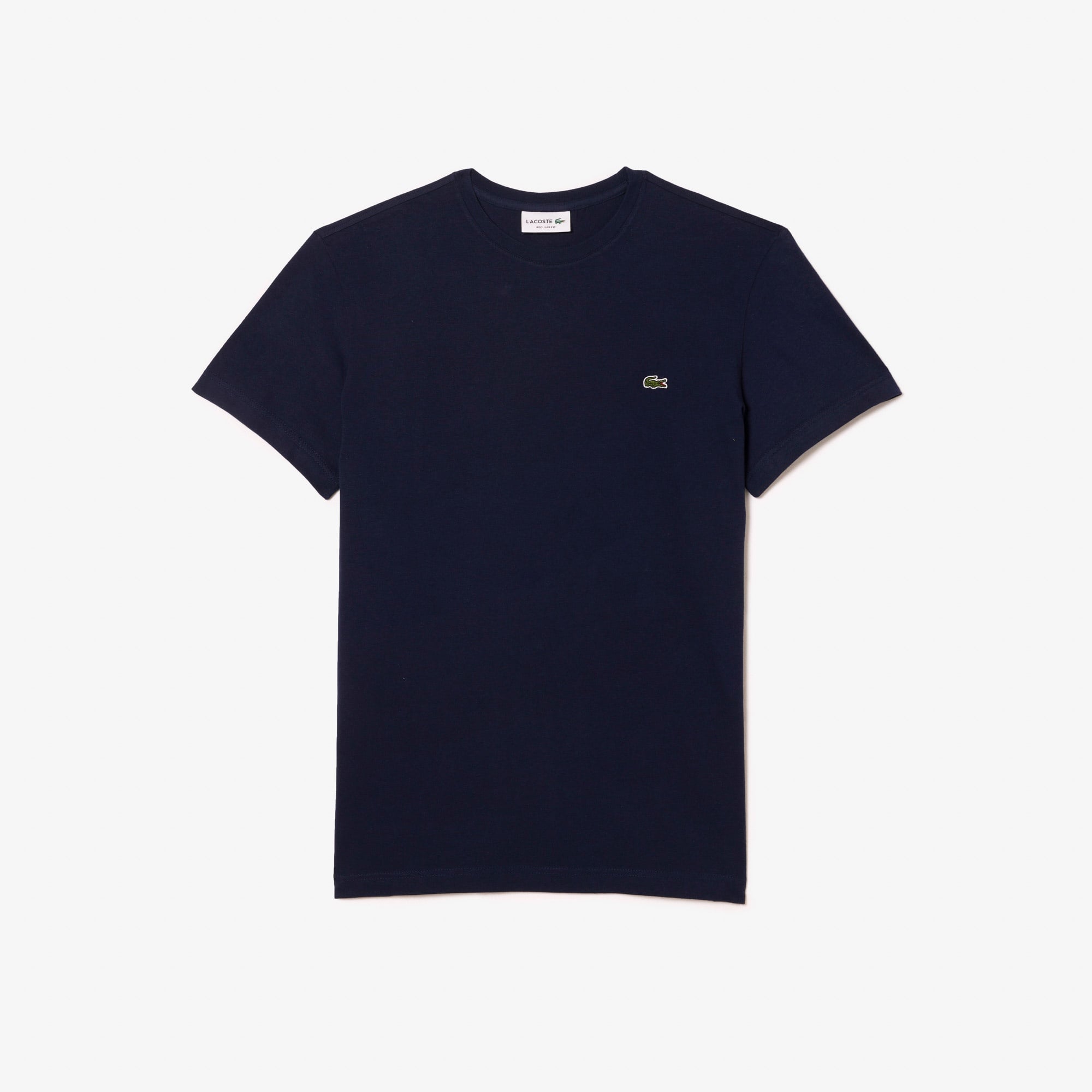 Lacoste Erkek Regular Fit Bisiklet Yaka Lacivert T-Shirt