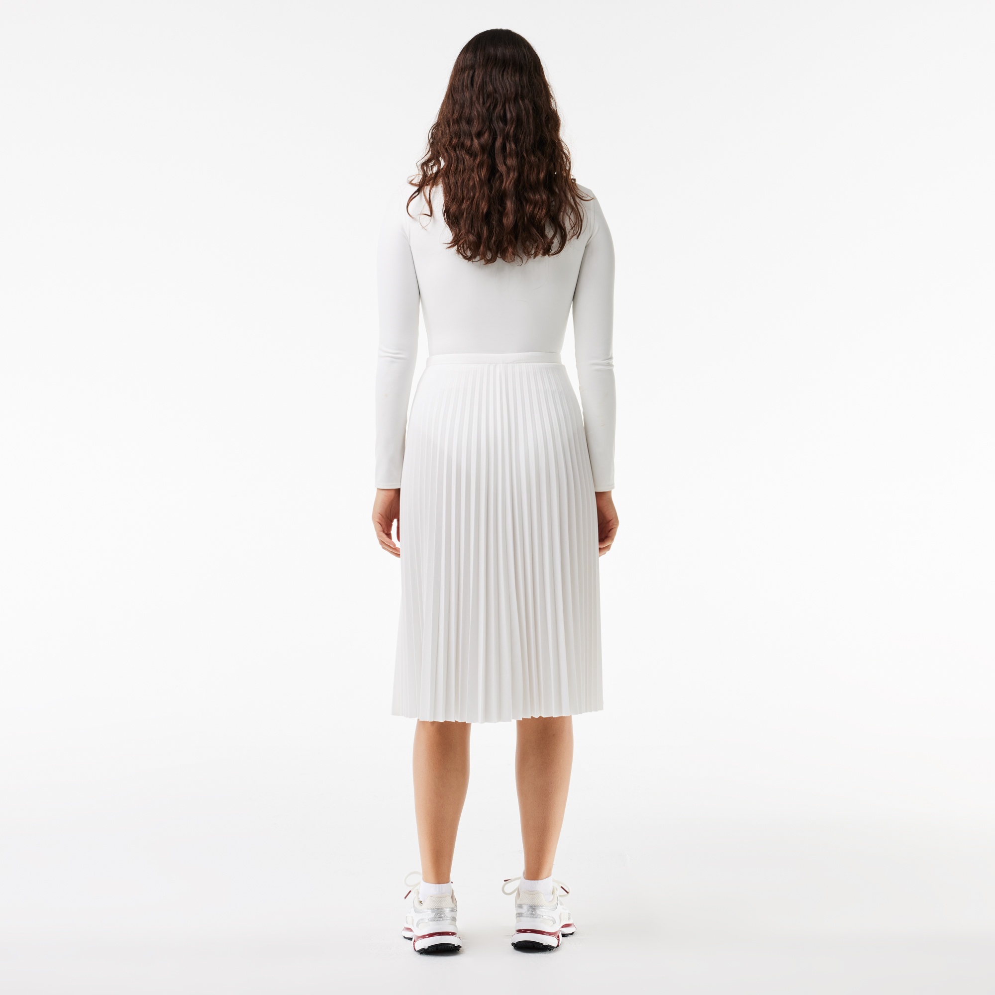 Lacoste Kadın Beyaz Etek