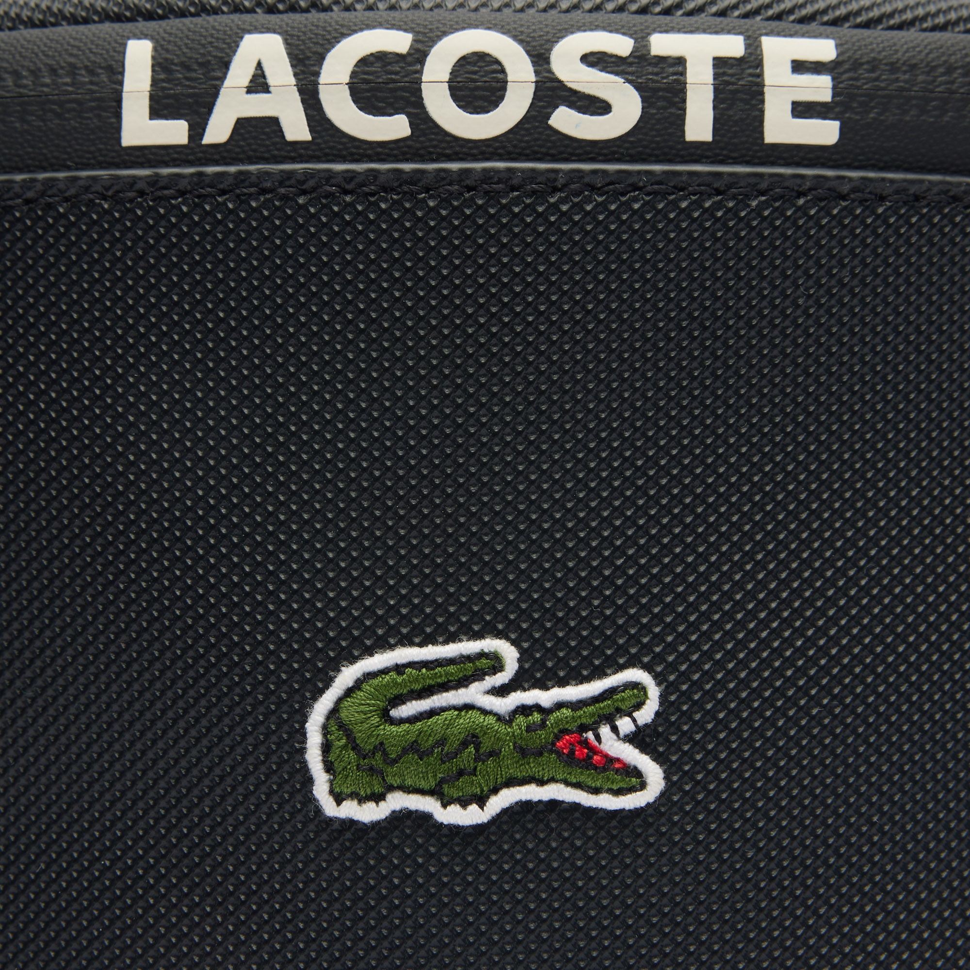 Lacoste Erkek Baskılı Siyah Bel Çantası