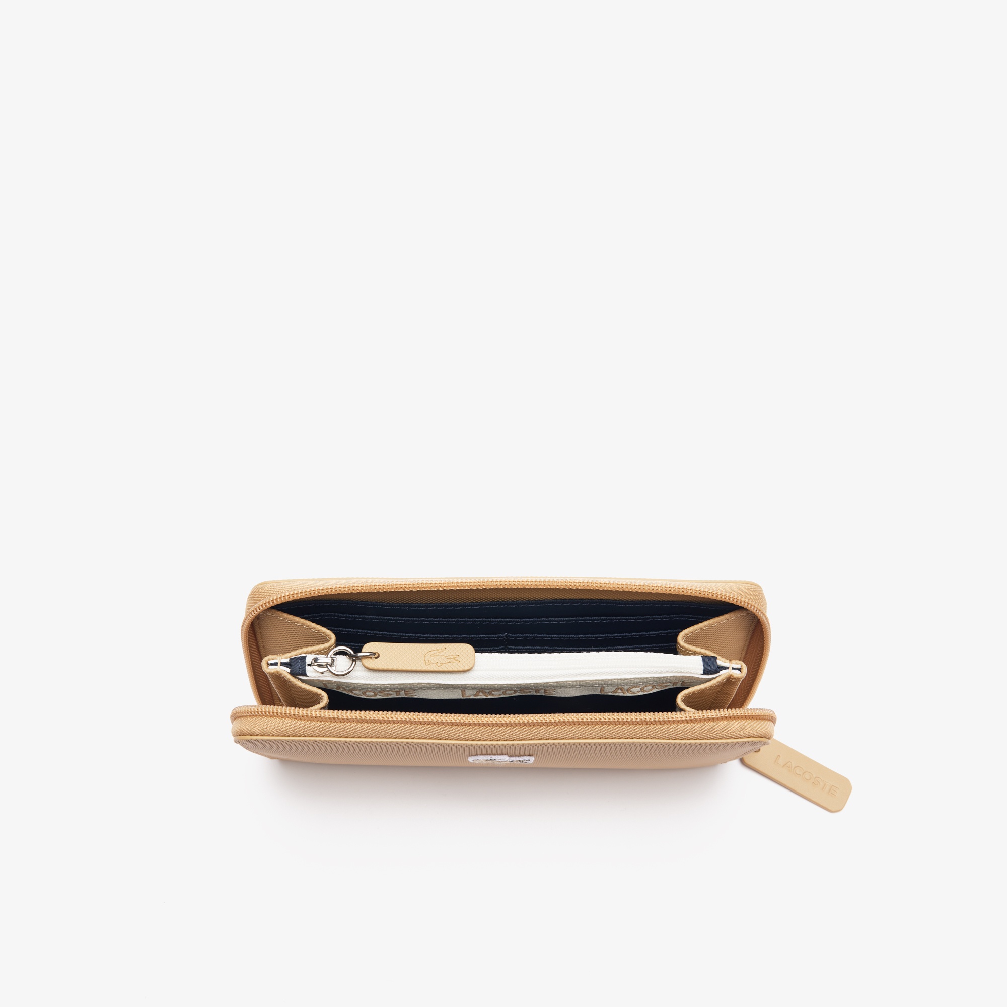 Lacoste L.12.12 Kadın Bej Cüzdan