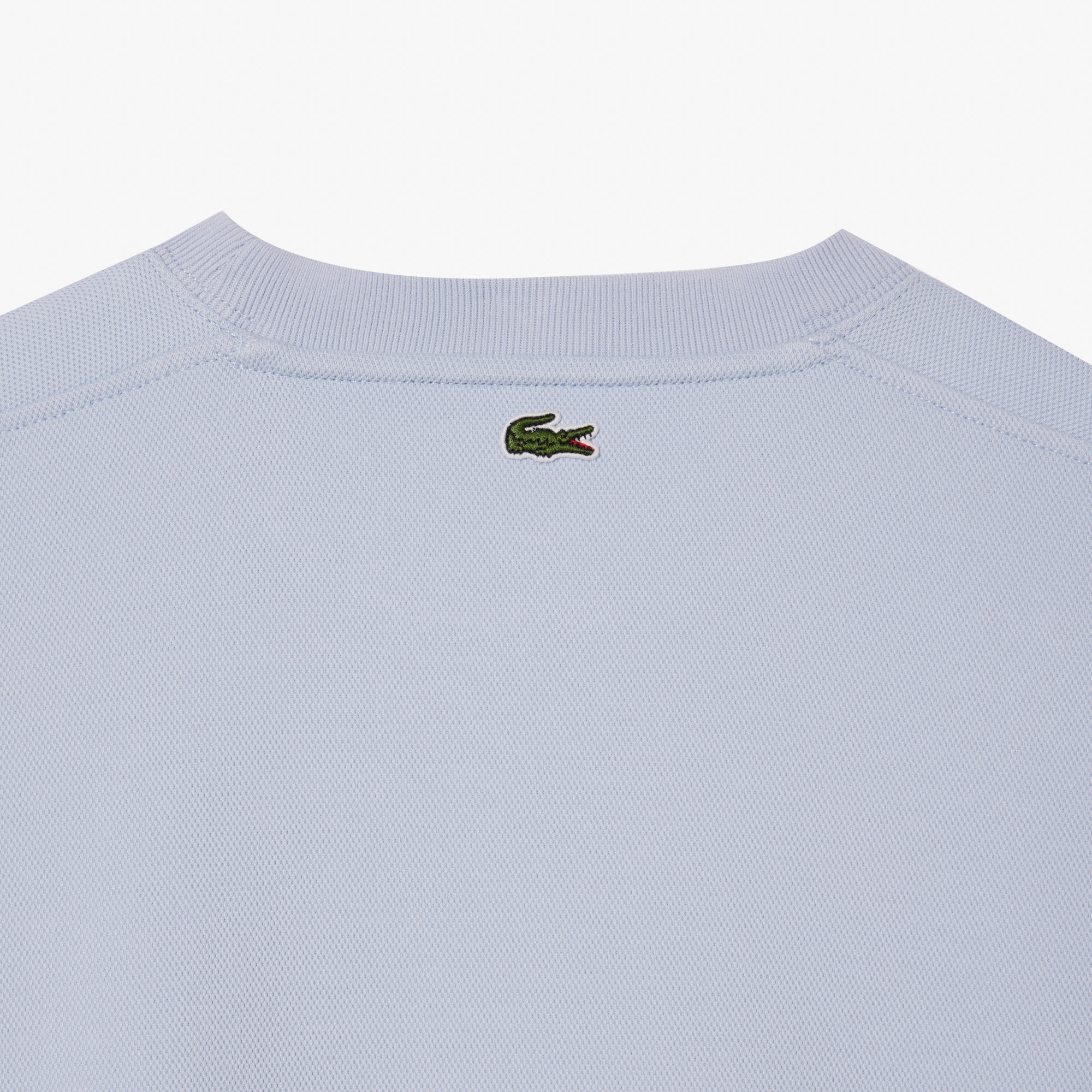 Lacoste Kadın Bisiklet Yaka Mavi Sweatshirt