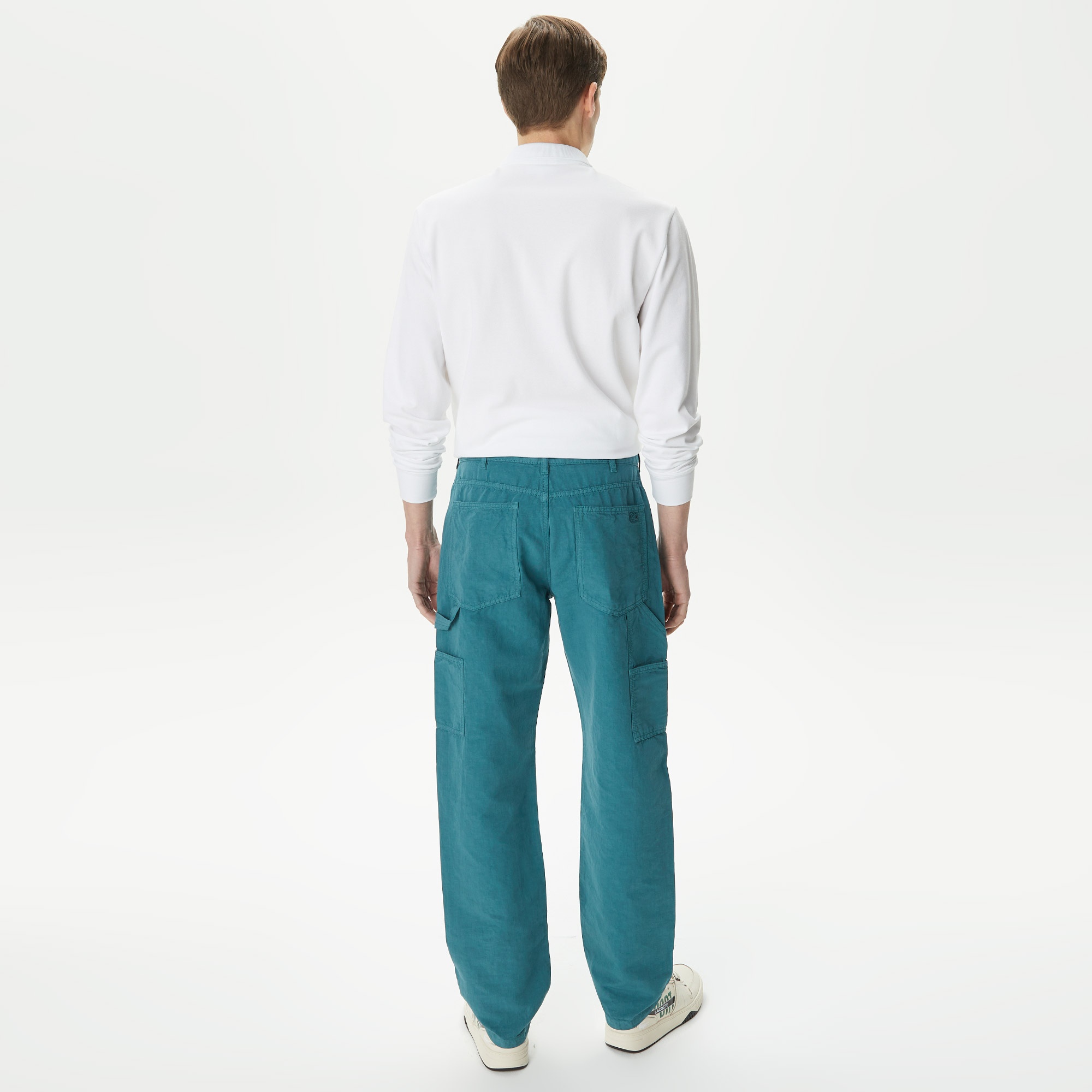 Lacoste Erkek Relaxed Fit Mavi Pantolon