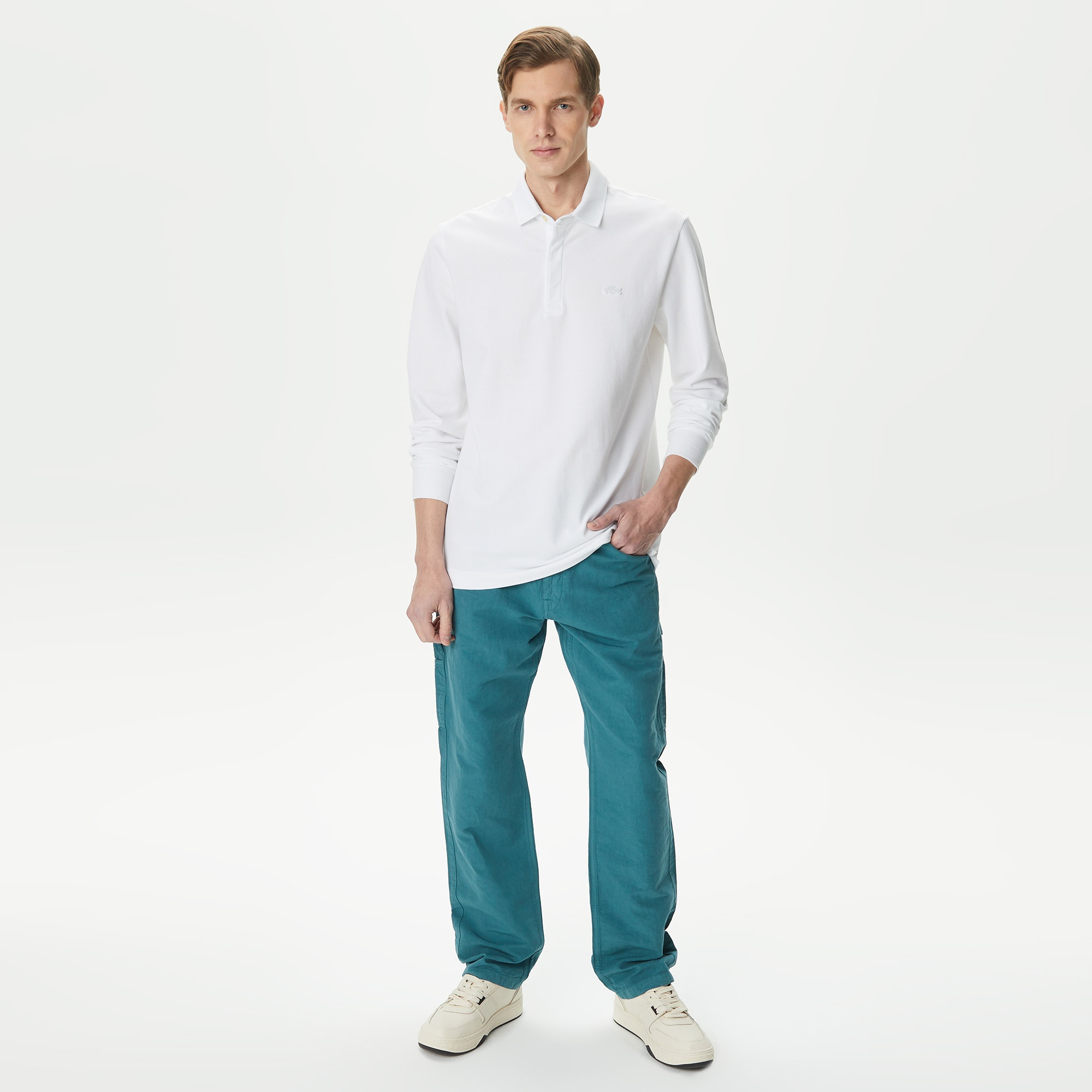 Lacoste Erkek Relaxed Fit Mavi Pantolon