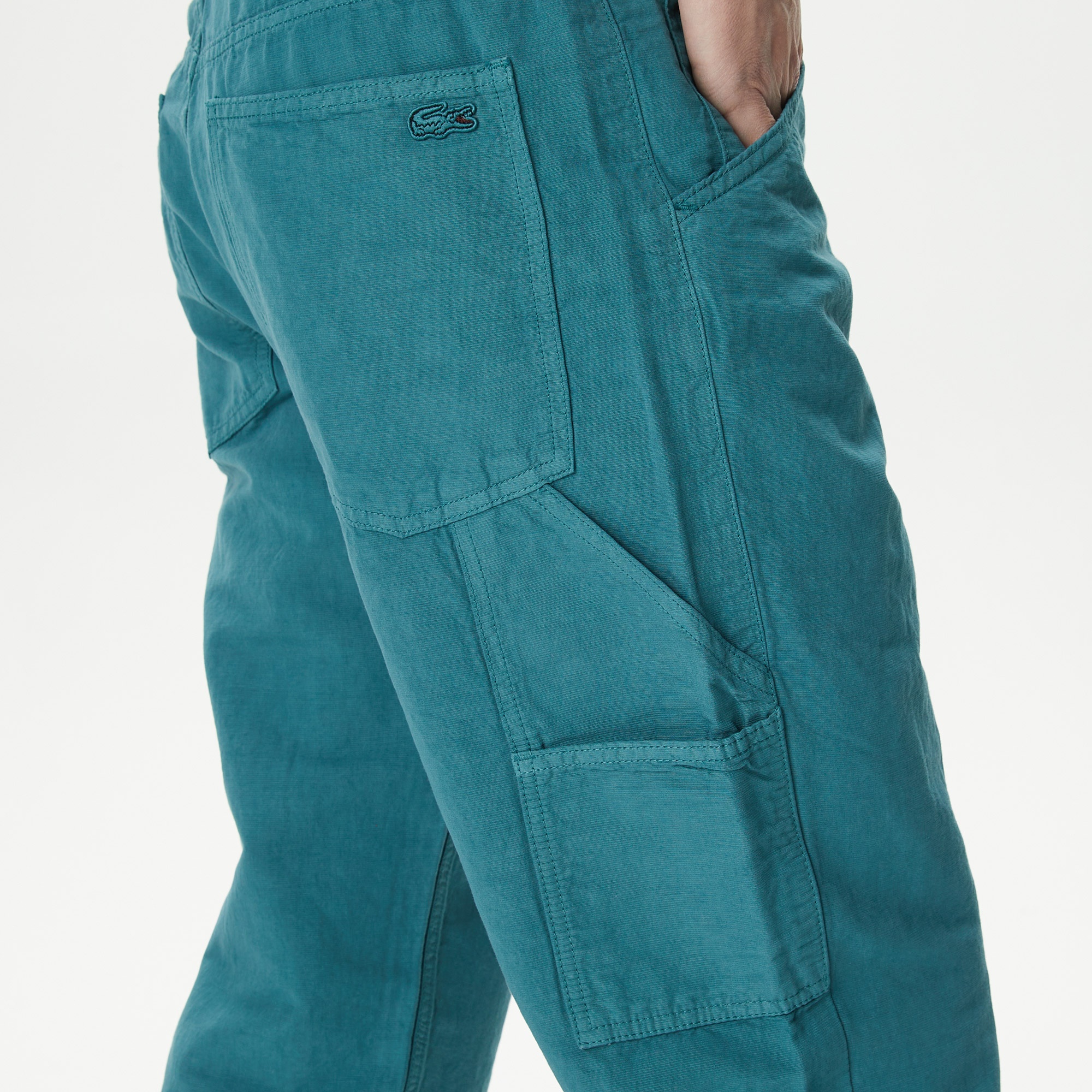 Lacoste Erkek Relaxed Fit Mavi Pantolon