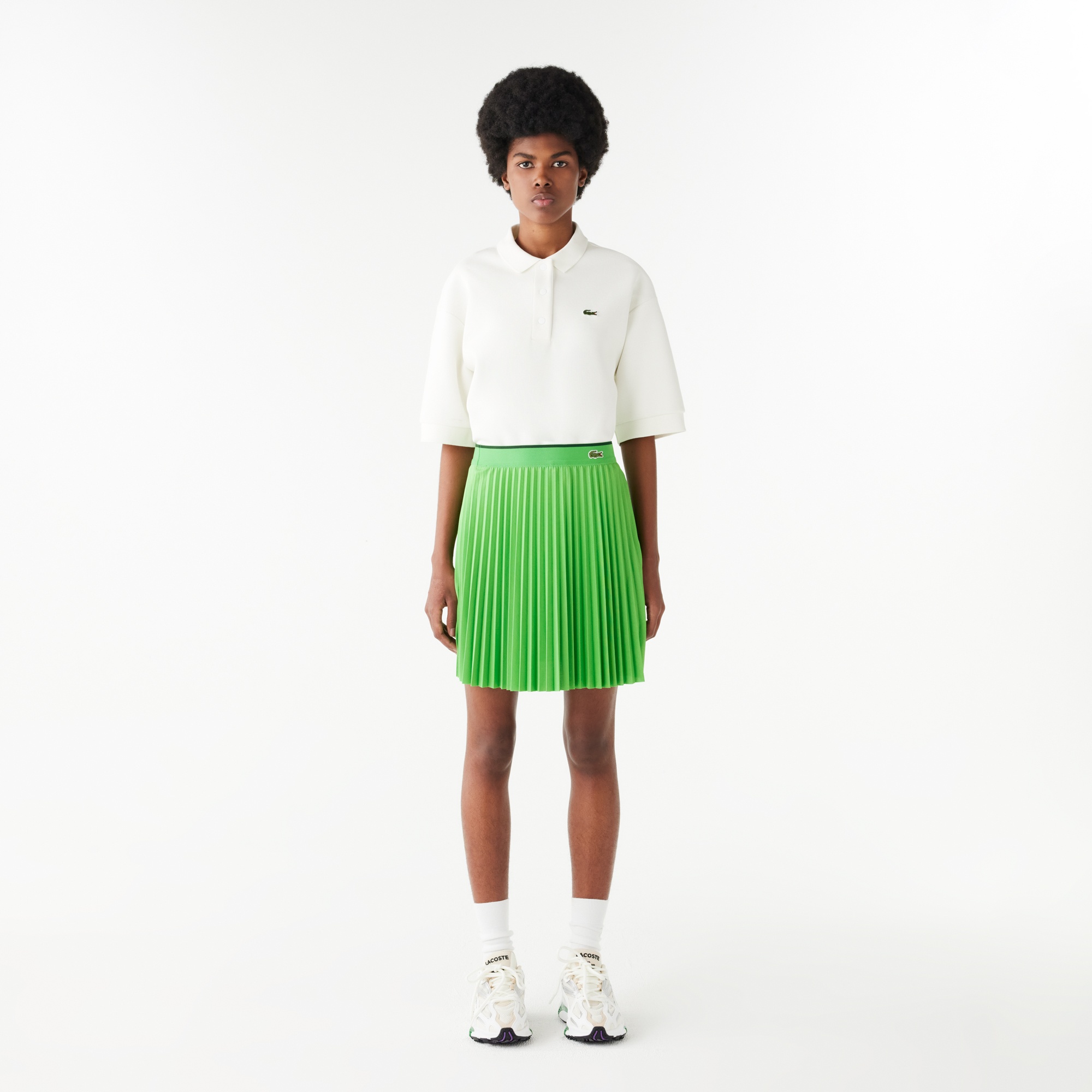 Lacoste Kadın Yeşil Etek JF2701-IXU | Lacoste