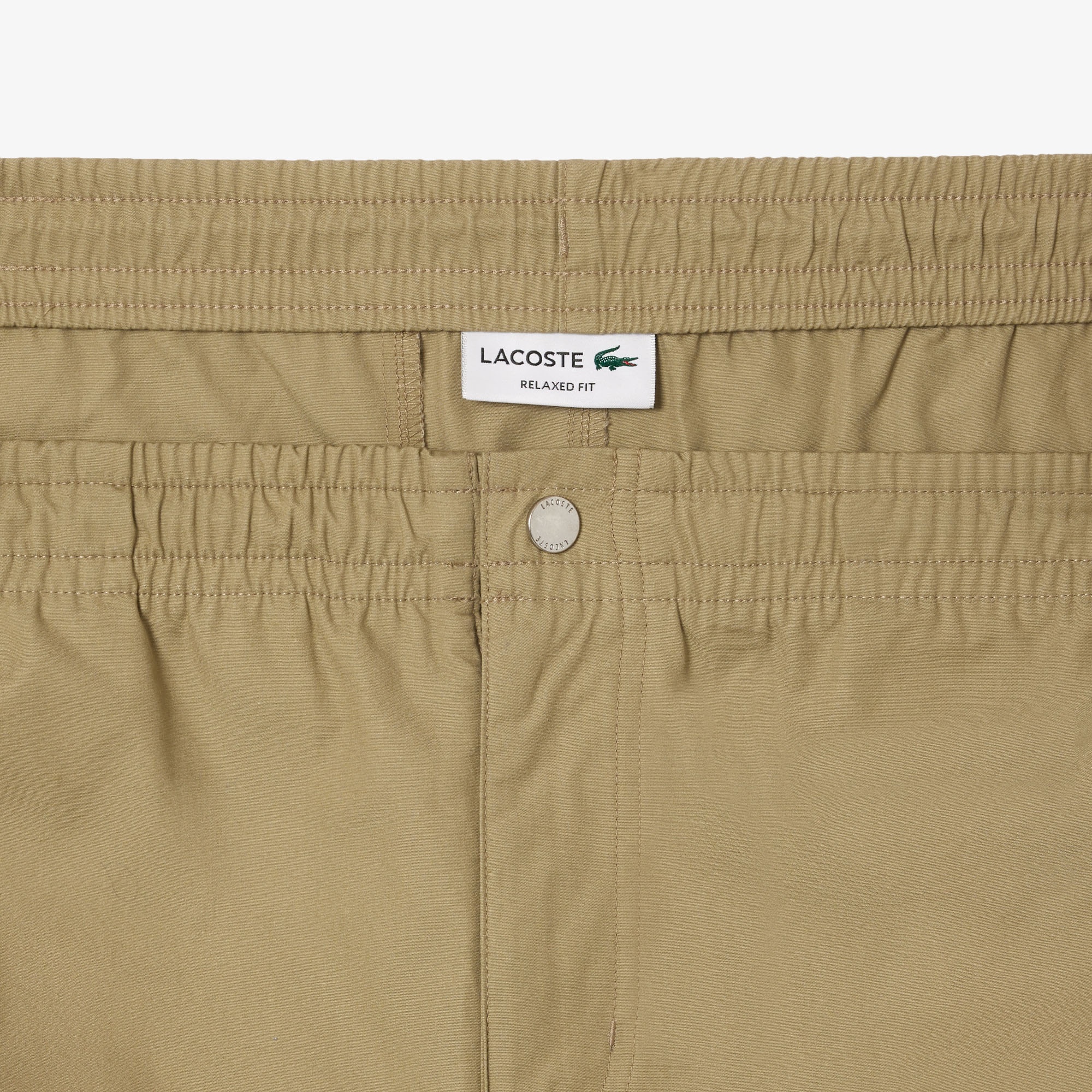 Lacoste Erkek Relaxed Fit Bej Şort