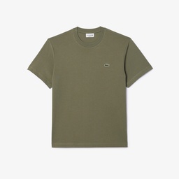 Lacoste Erkek Classic Fit Bisiklet Yaka Haki T-Shirt Yeşil
