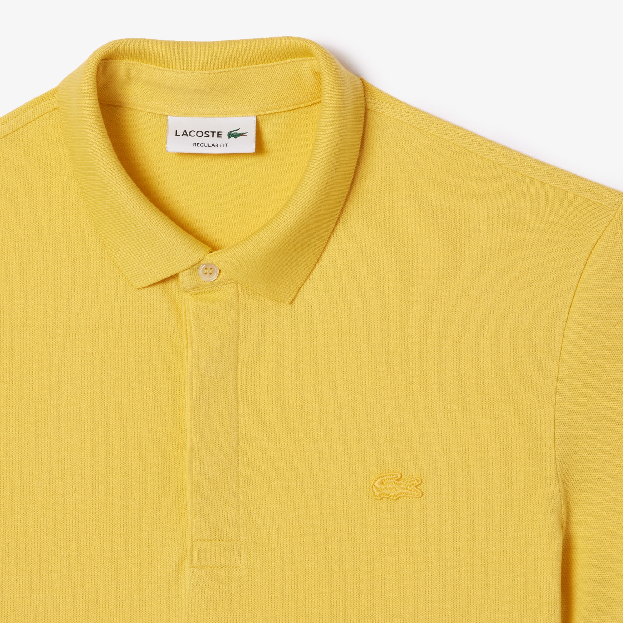 Lacoste Erkek Regular Fit Paris Sarı Polo