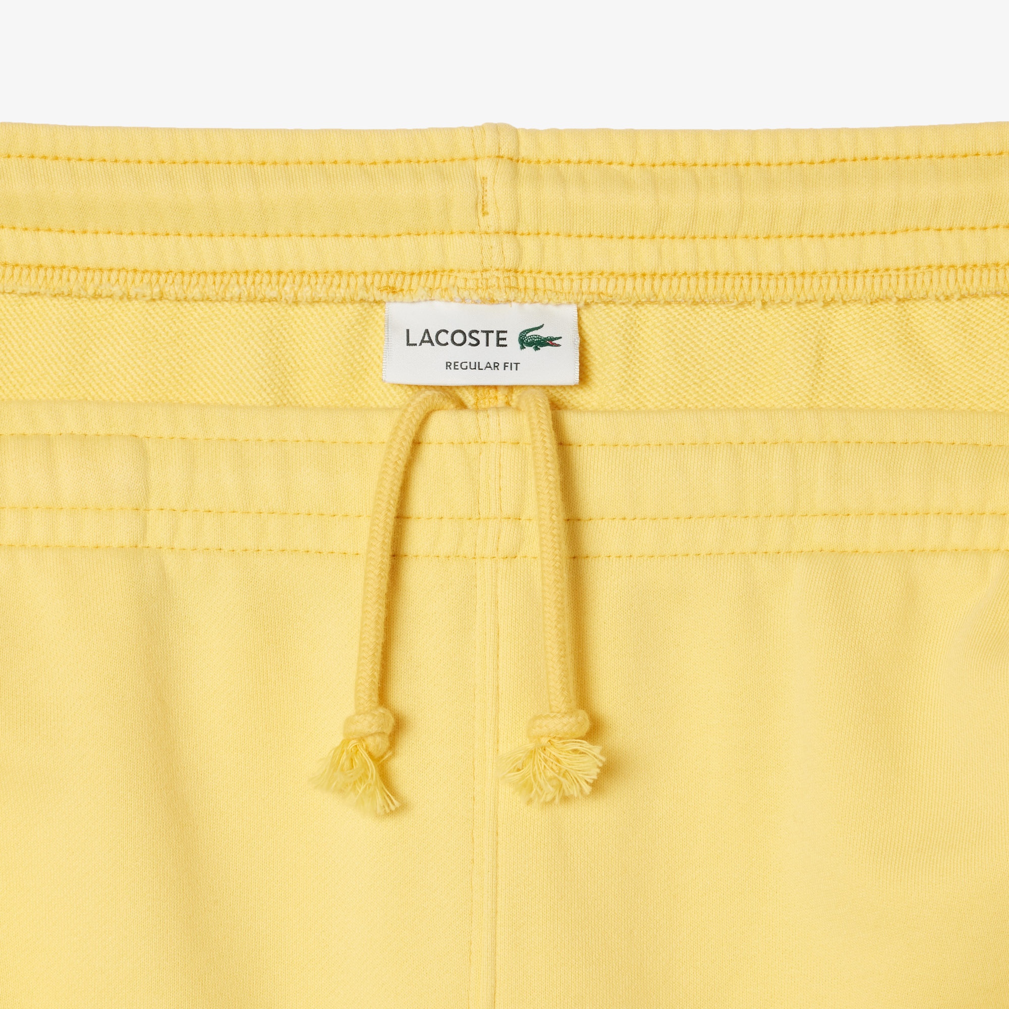 Lacoste Erkek Regular Fit Baskılı Sarı Şort