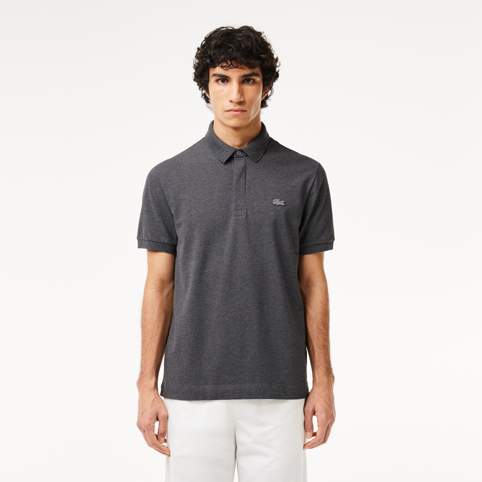 Lacoste Paris Erkek Regular Fit Gri Polo PH5522.050 | Lacoste