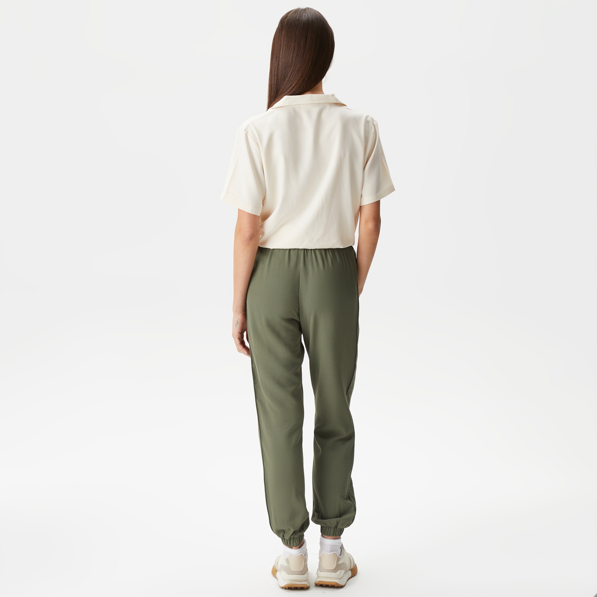 Lacoste Kadın Jogger Haki Pantolon