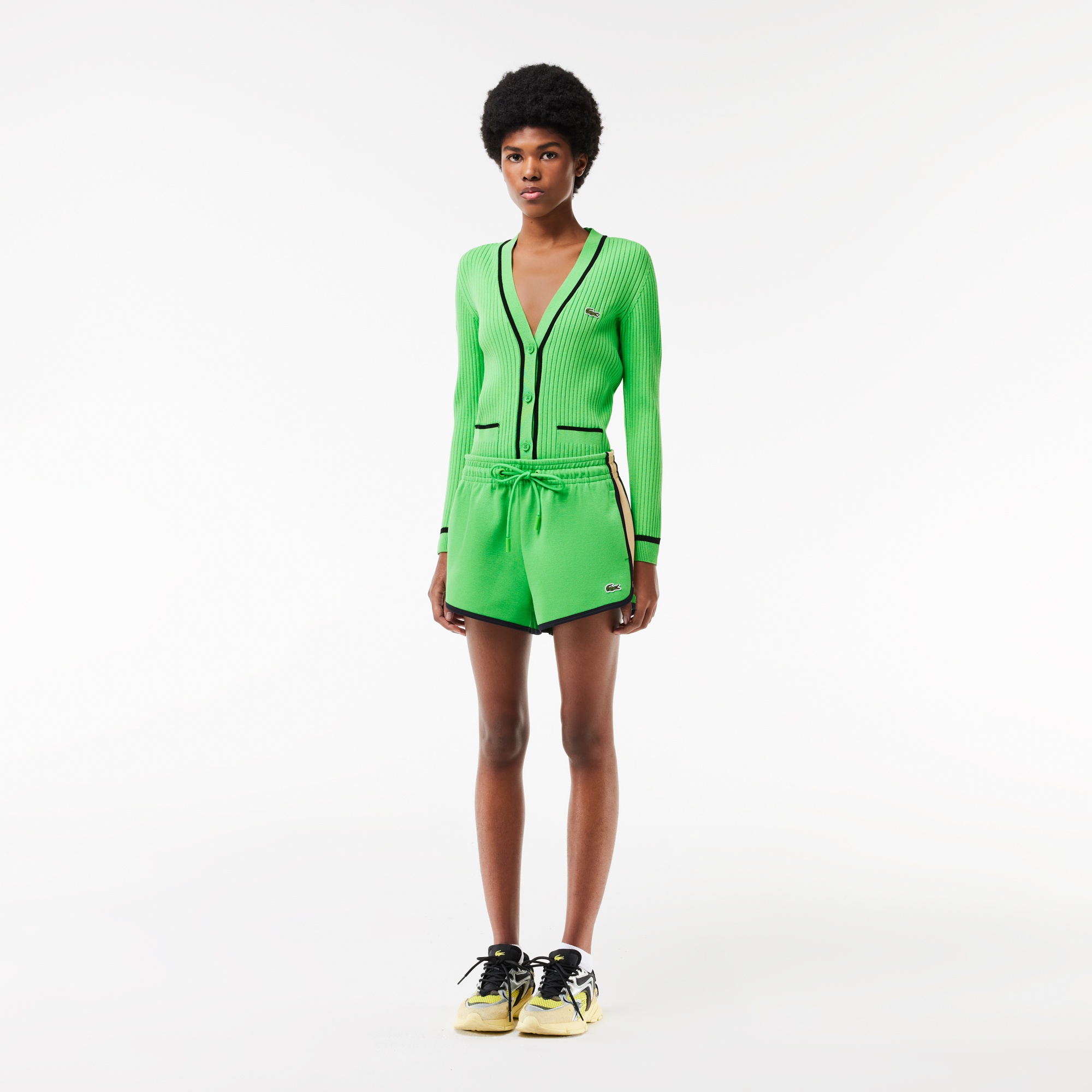 Lacoste Kadın Yeşil Şort