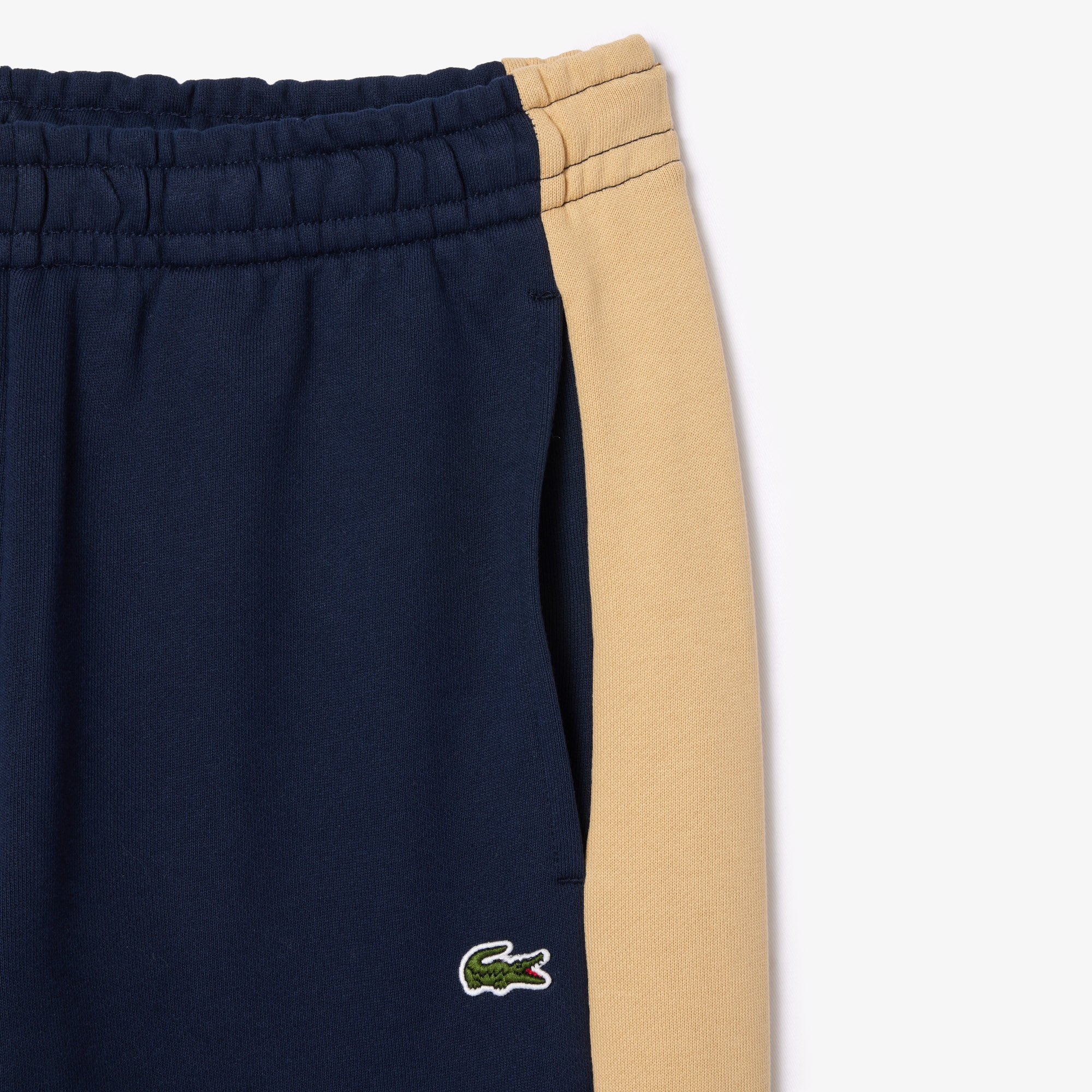 Lacoste Erkek Tapered Fit Renk Bloklu Lacivert Eşofman Altı