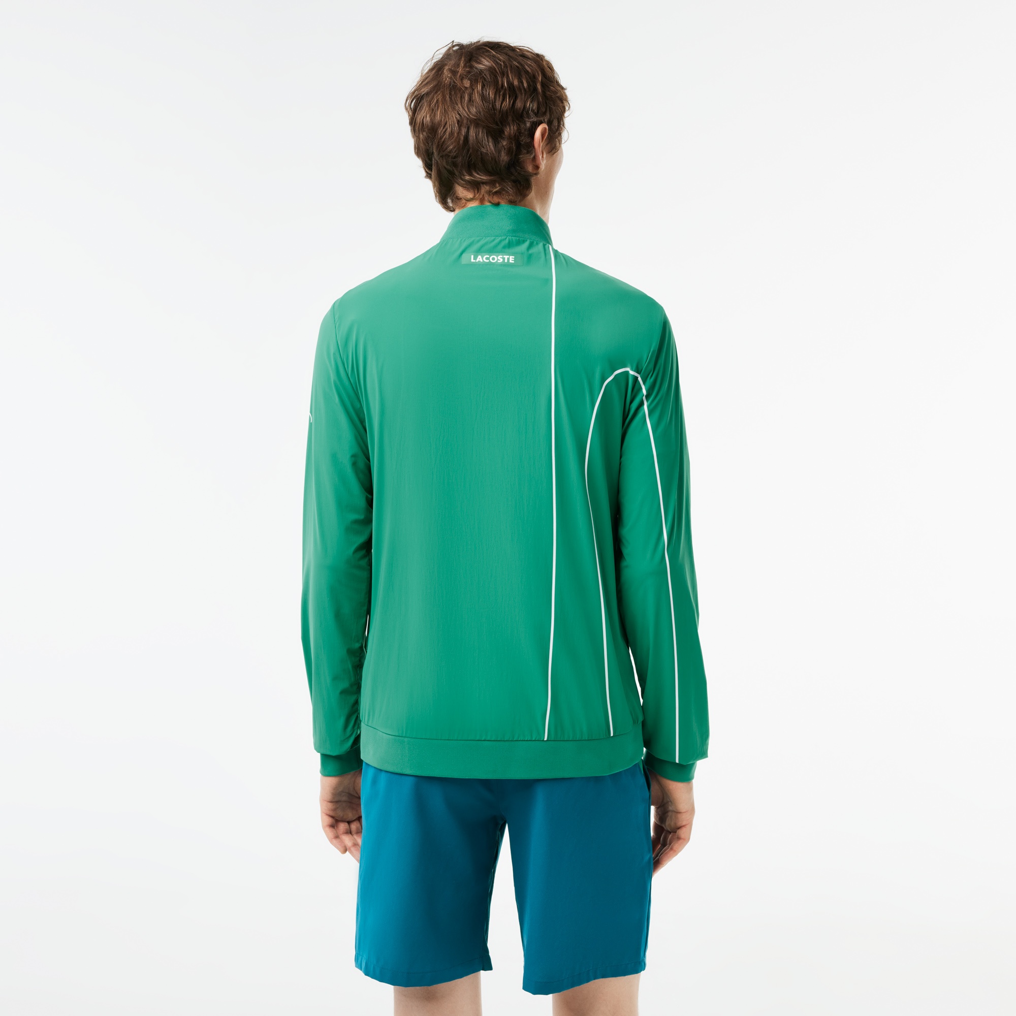Lacoste SPORT NOVAK DJOKOVIC Erkek Yeşil Ceket BH9306-FAF | Lacoste