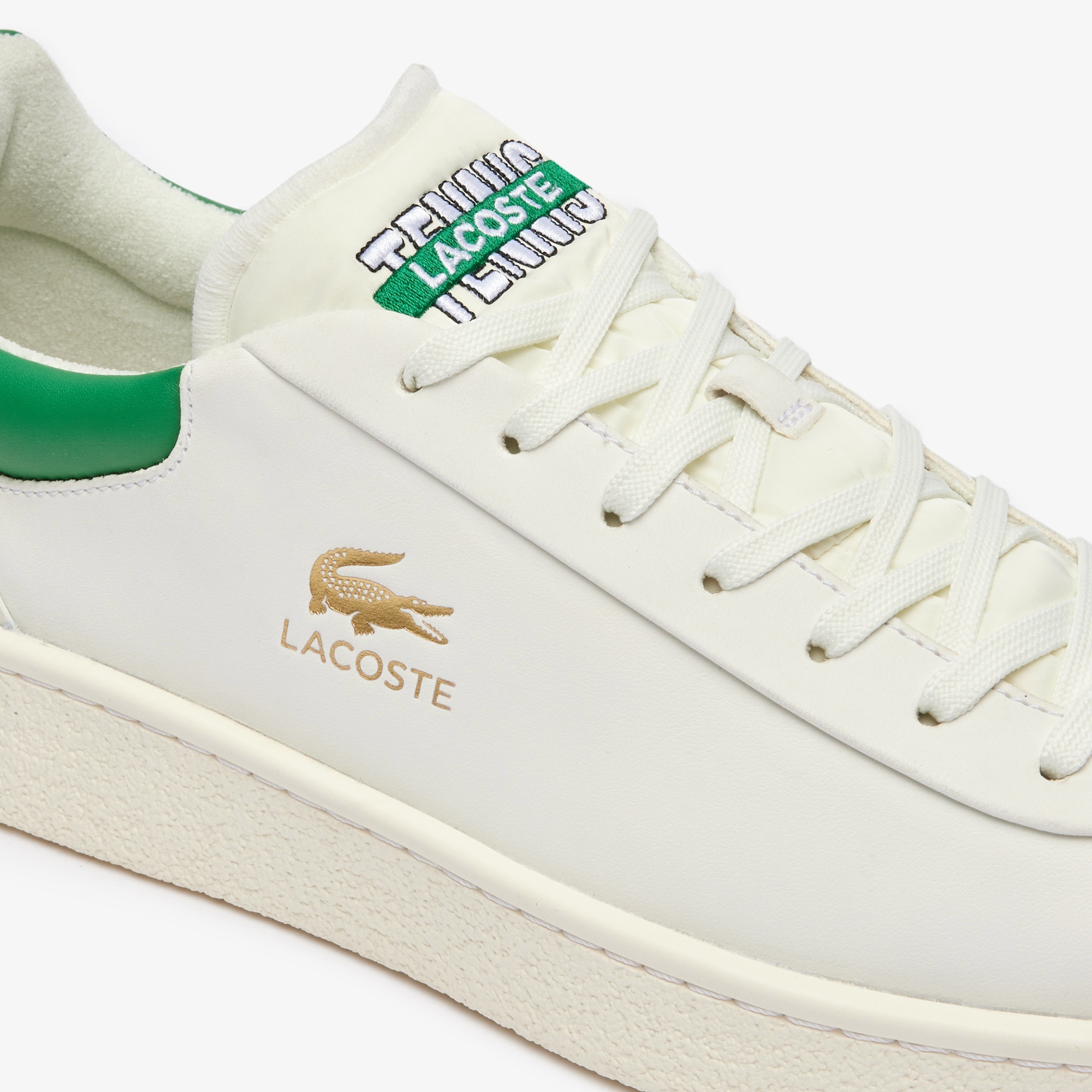 Lacoste Baseshot Premium Erkek Beyaz Sneaker