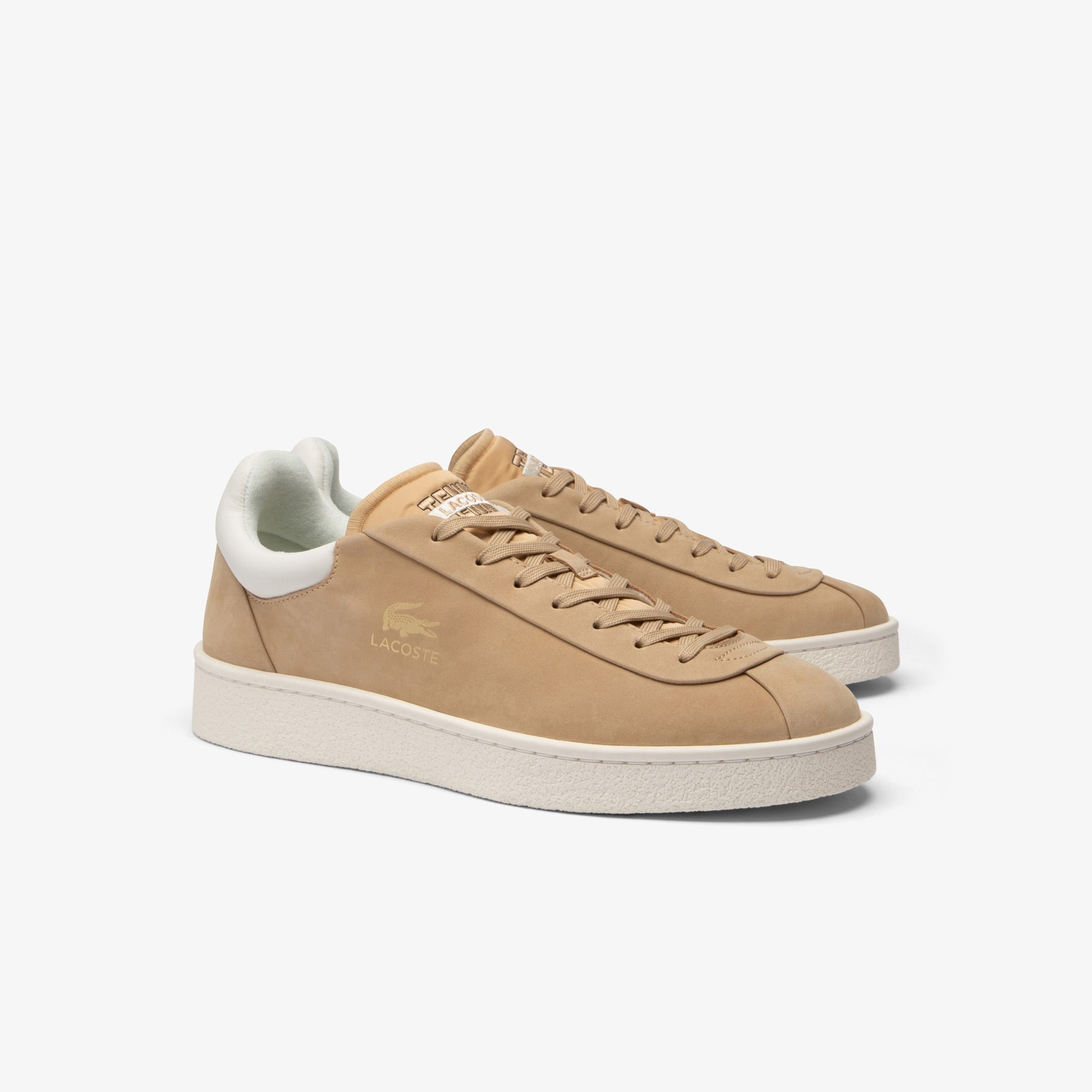 Lacoste Baseshot Premium Erkek Açık Kahverengi Sneaker