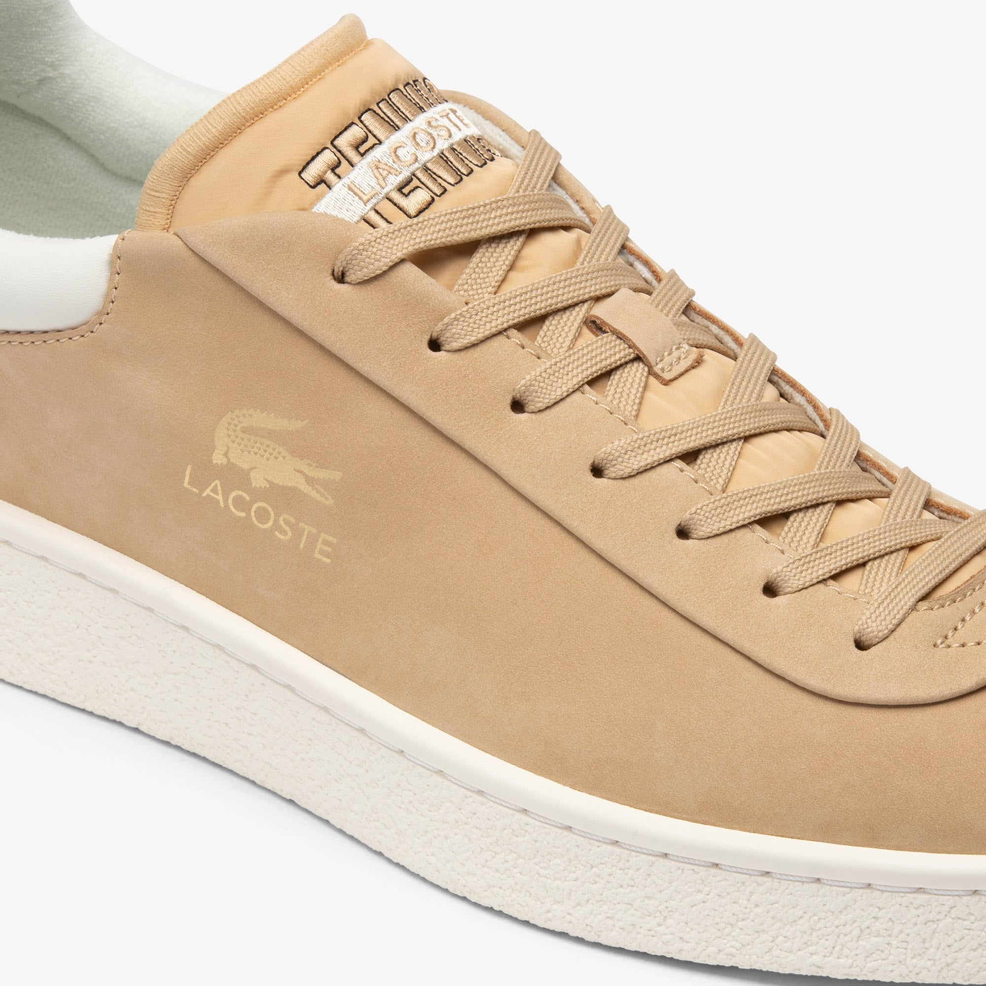 Lacoste Baseshot Premium Erkek Açık Kahverengi Sneaker