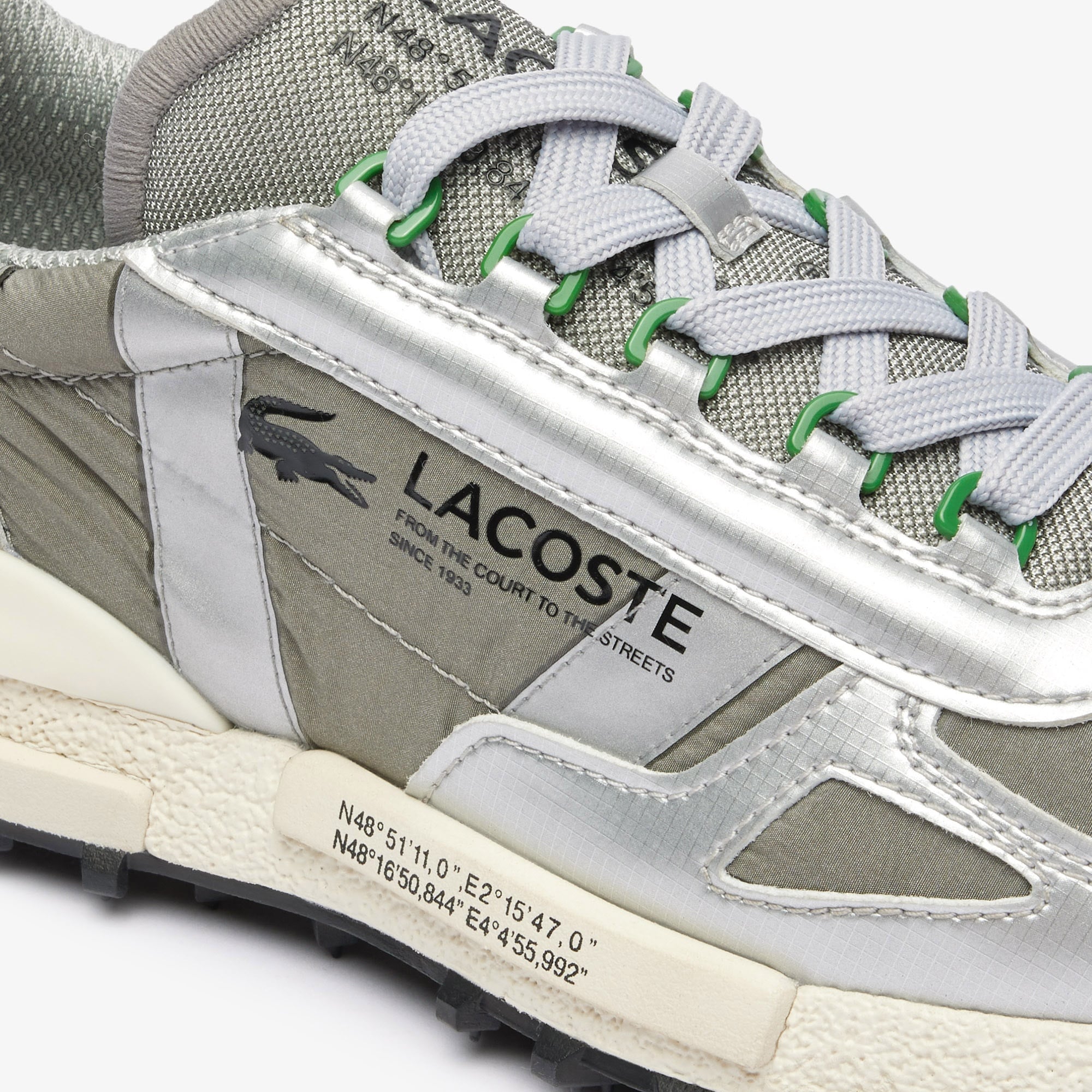 Lacoste SPORT Elite Active Erkek Gri Sneaker