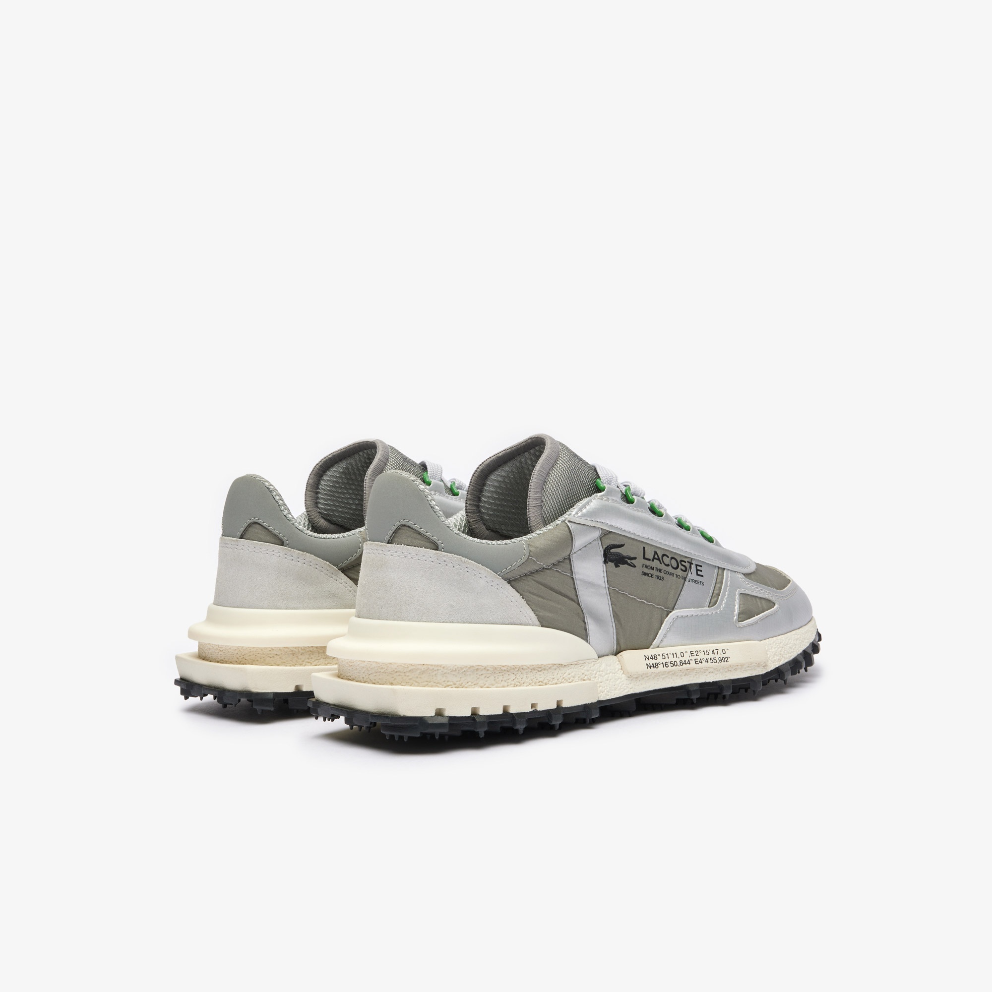 Lacoste SPORT Elite Active Erkek Gri Sneaker
