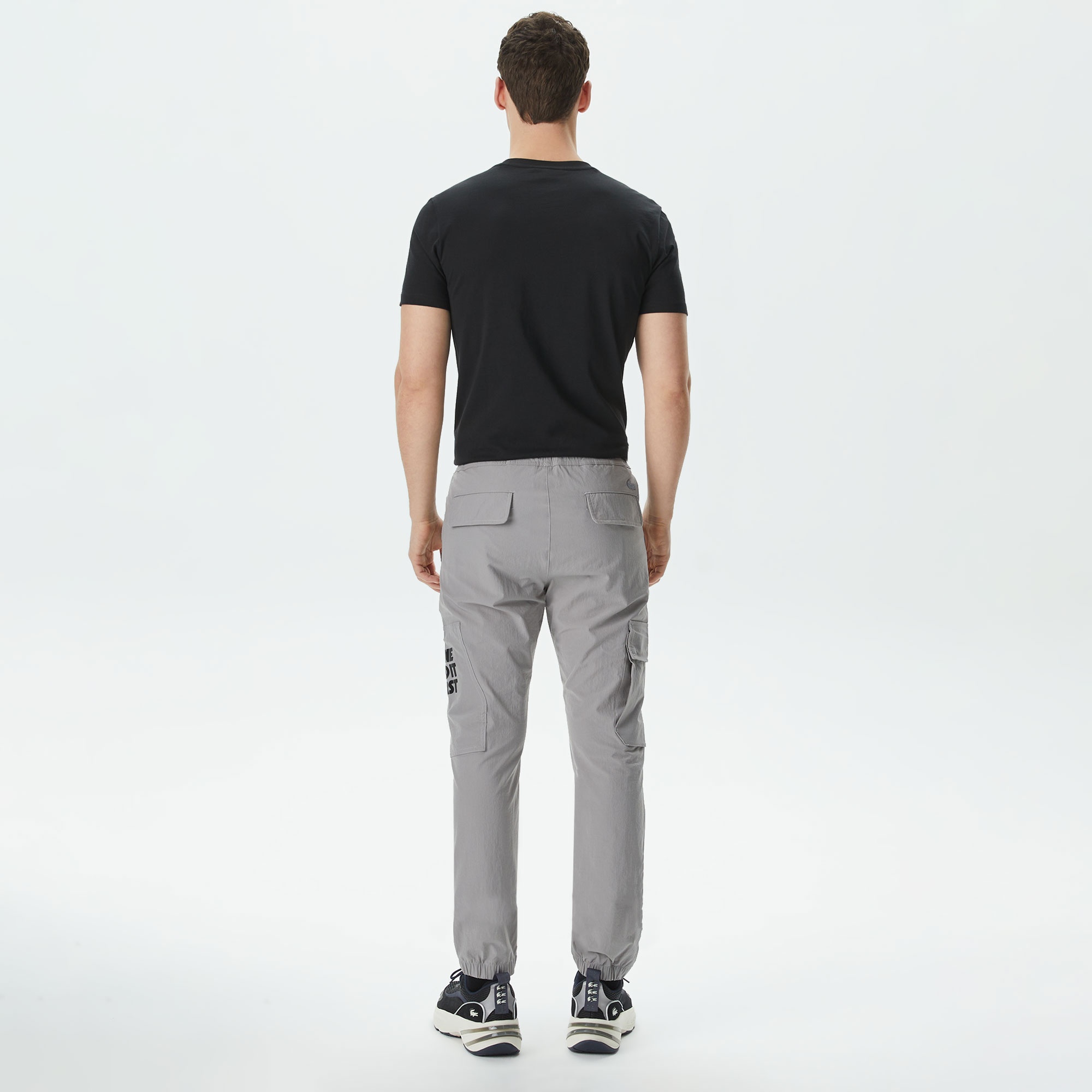 Lacoste Erkek Relaxed Fit Gri Pantolon