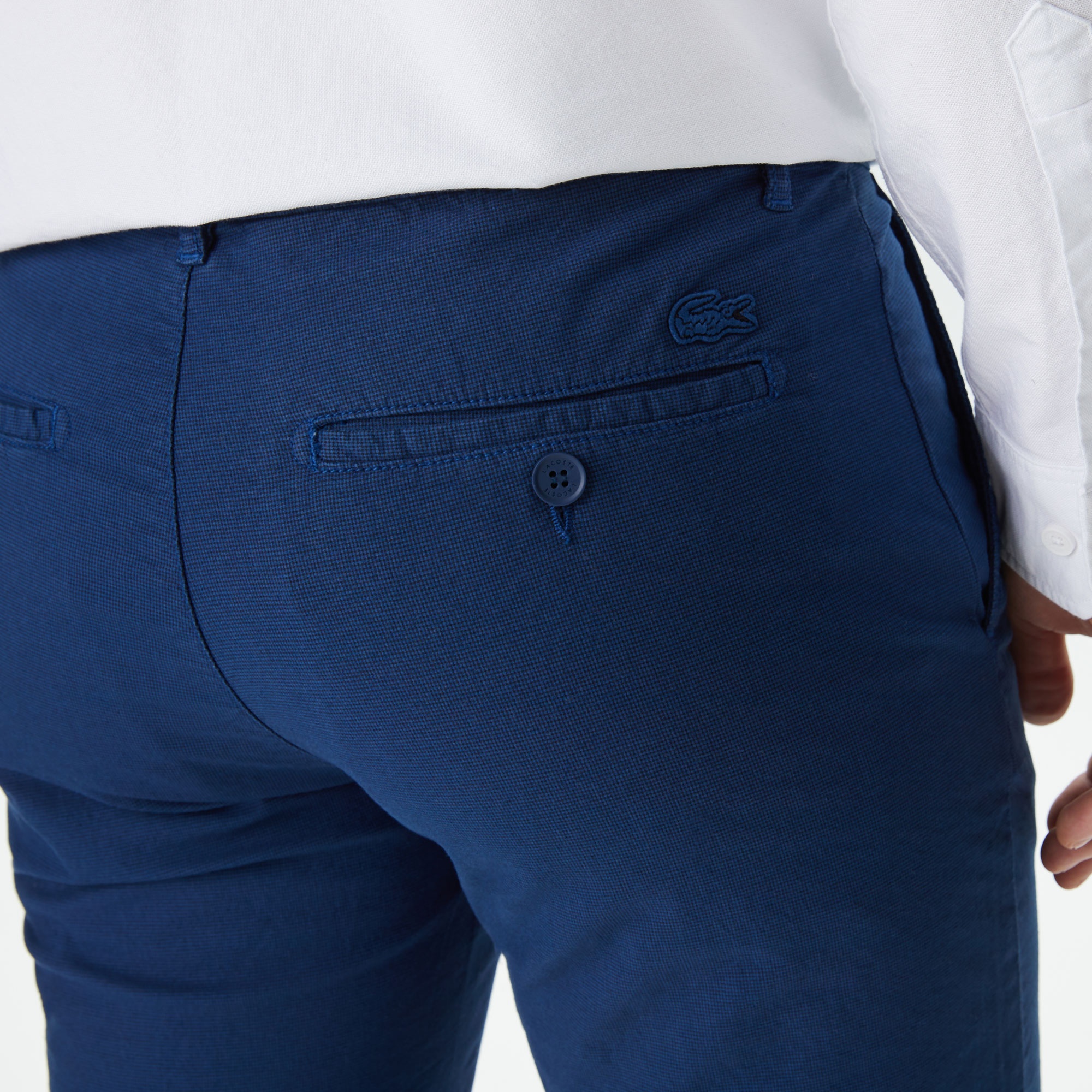 Lacoste Erkek Slim Fit Lacivert Bermuda