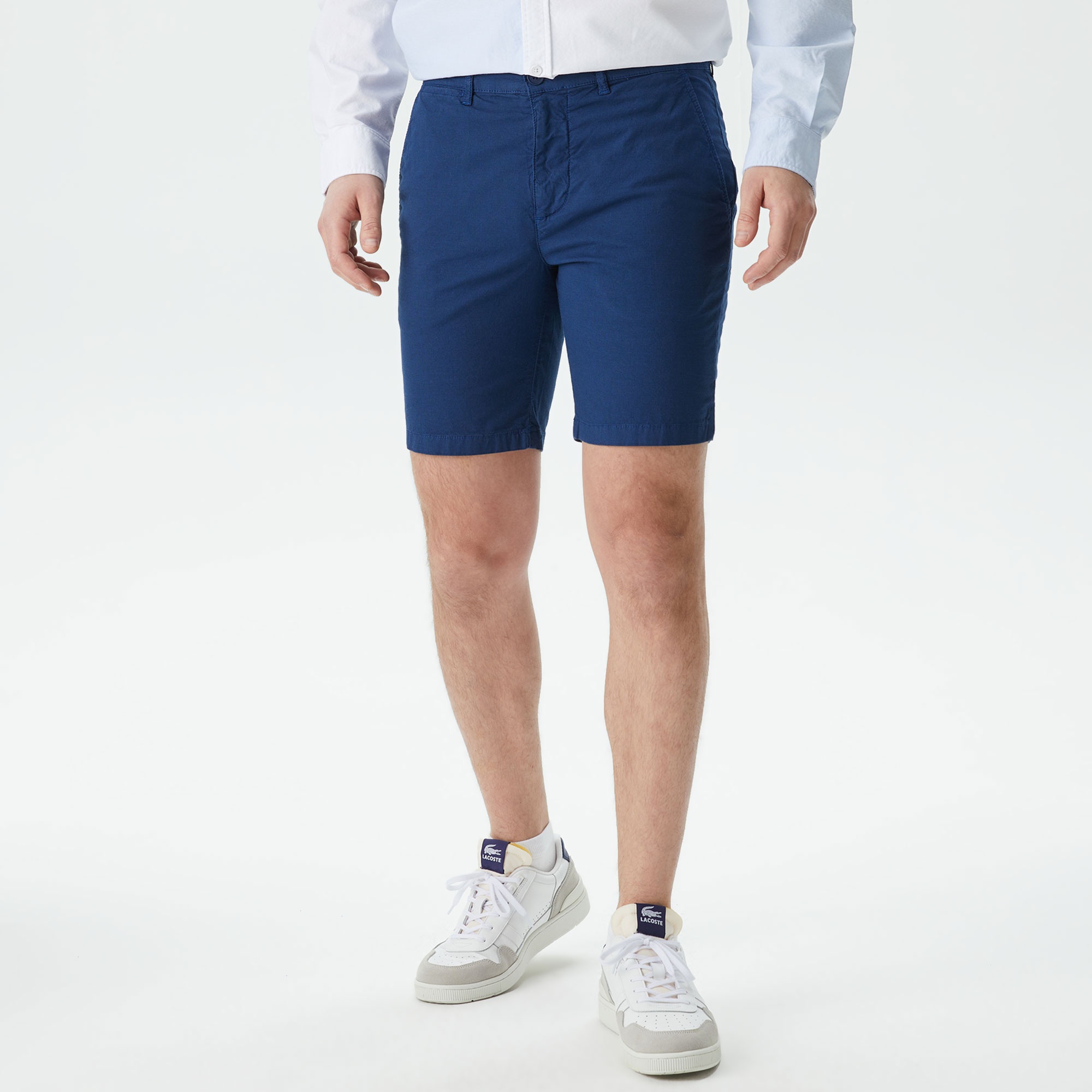 Lacoste Erkek Slim Fit Lacivert Bermuda