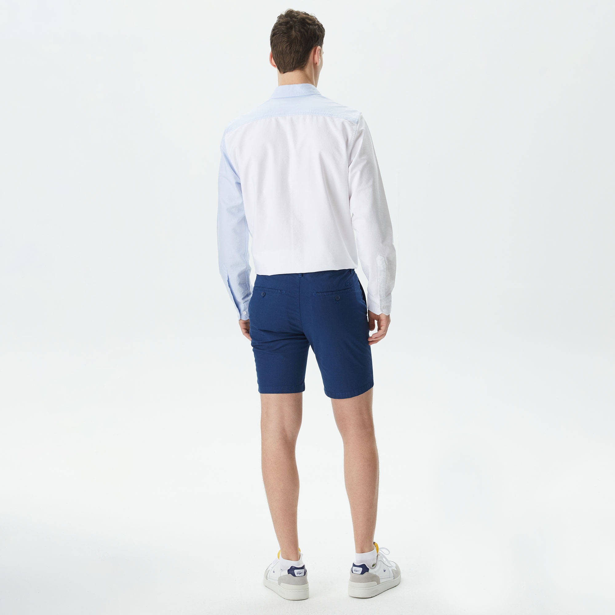 Lacoste Erkek Slim Fit Lacivert Bermuda