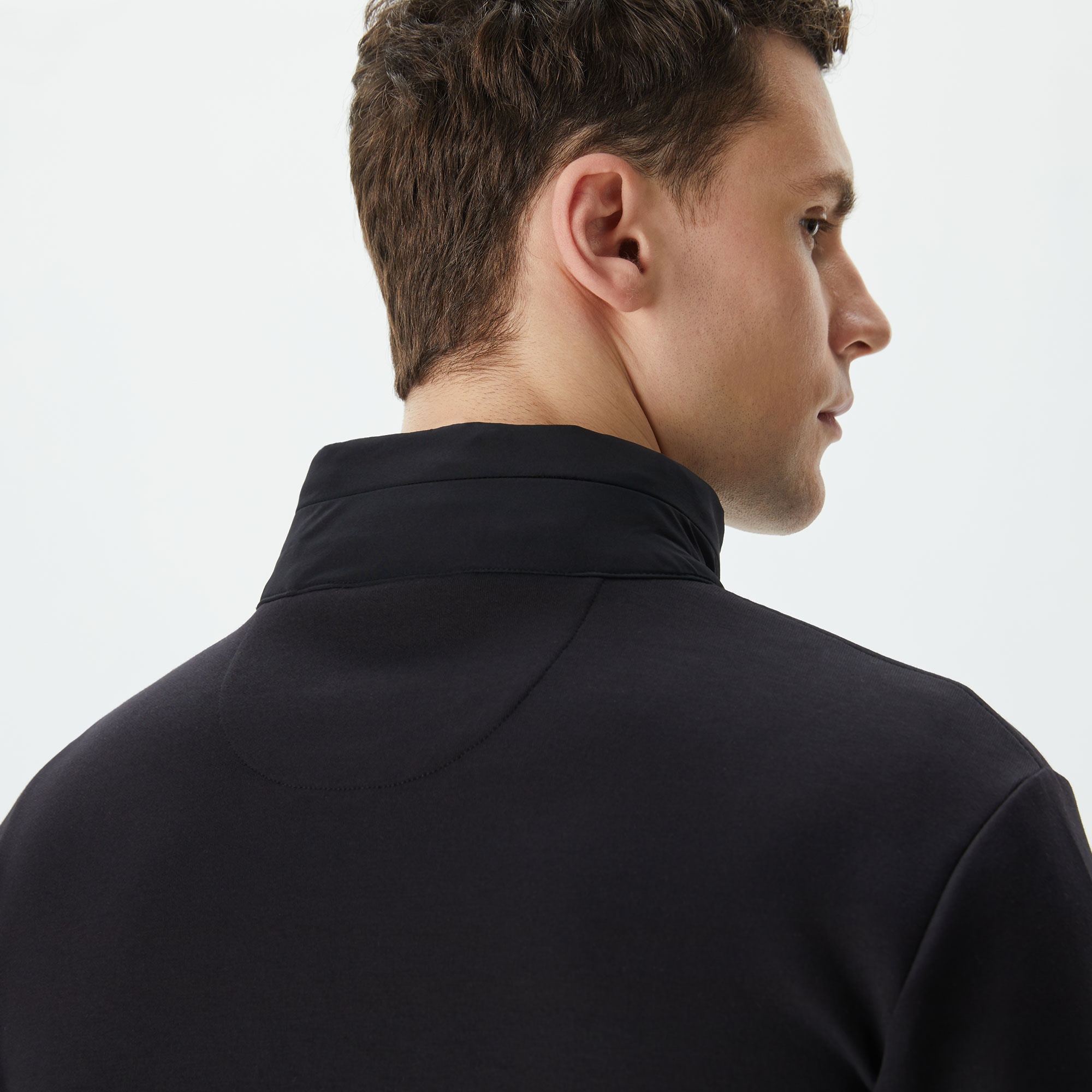 Lacoste Erkek Regular Fit Kapüşonlu Siyah Sweatshirt