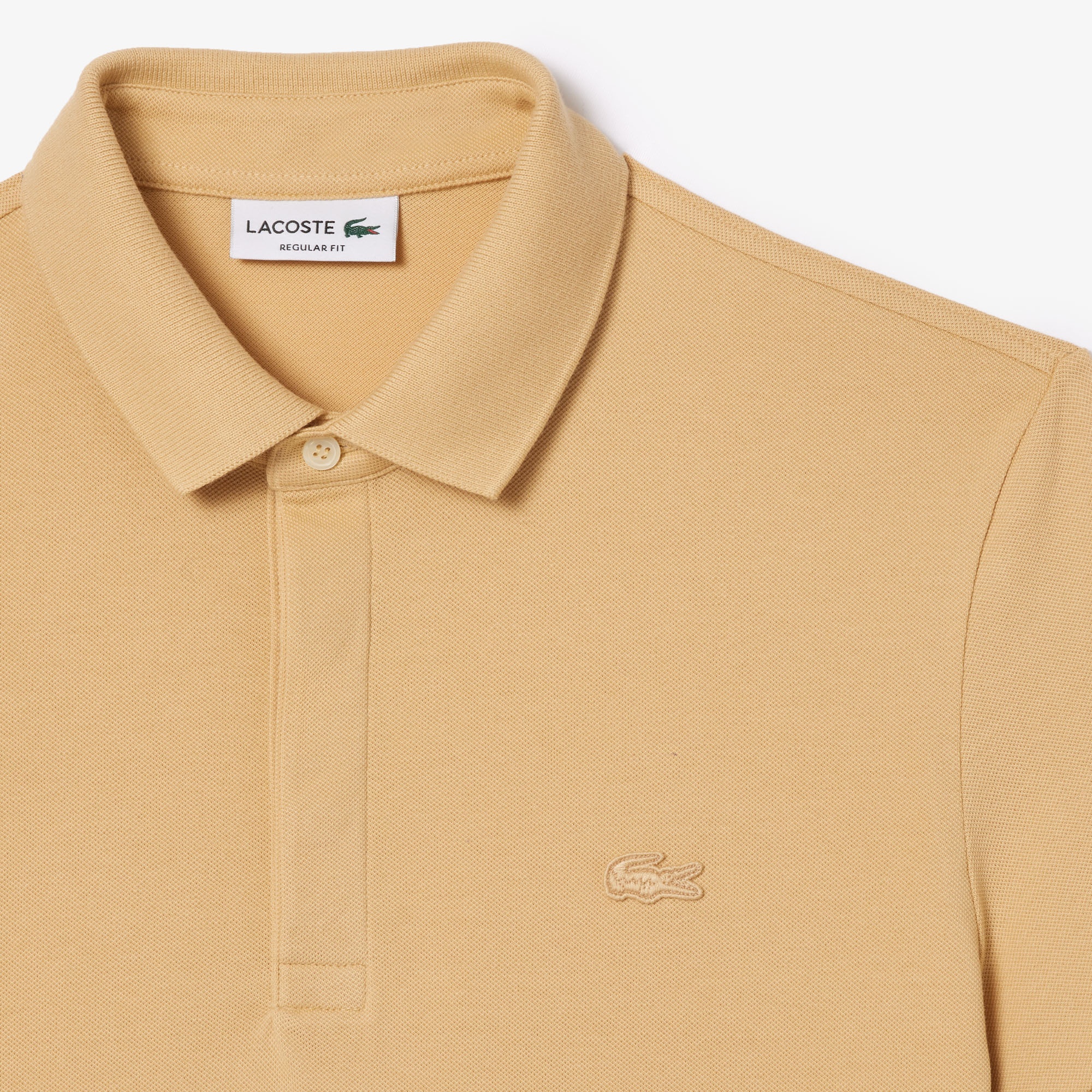 Lacoste Erkek Regular Fit Paris Bej Polo