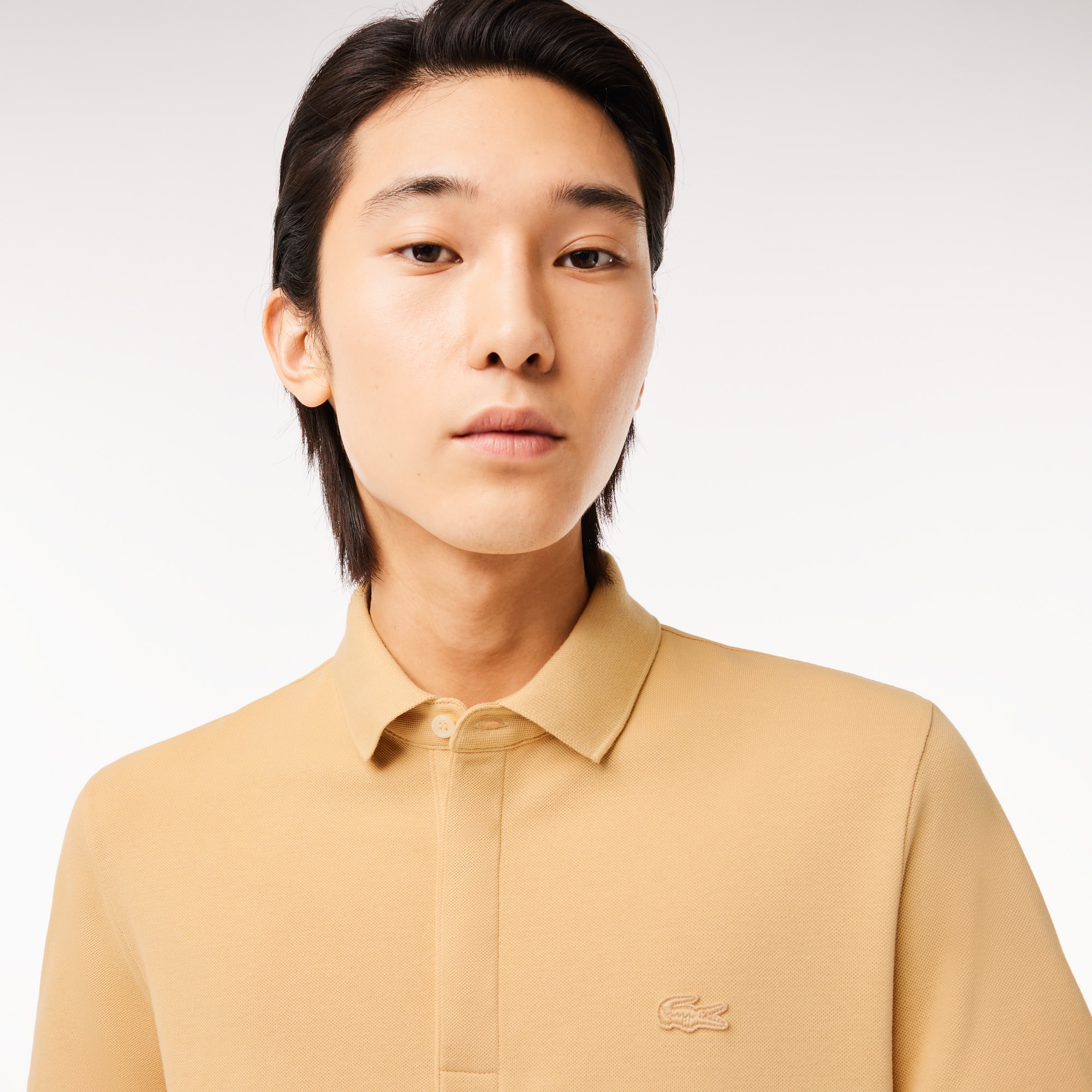 Lacoste Erkek Regular Fit Paris Bej Polo