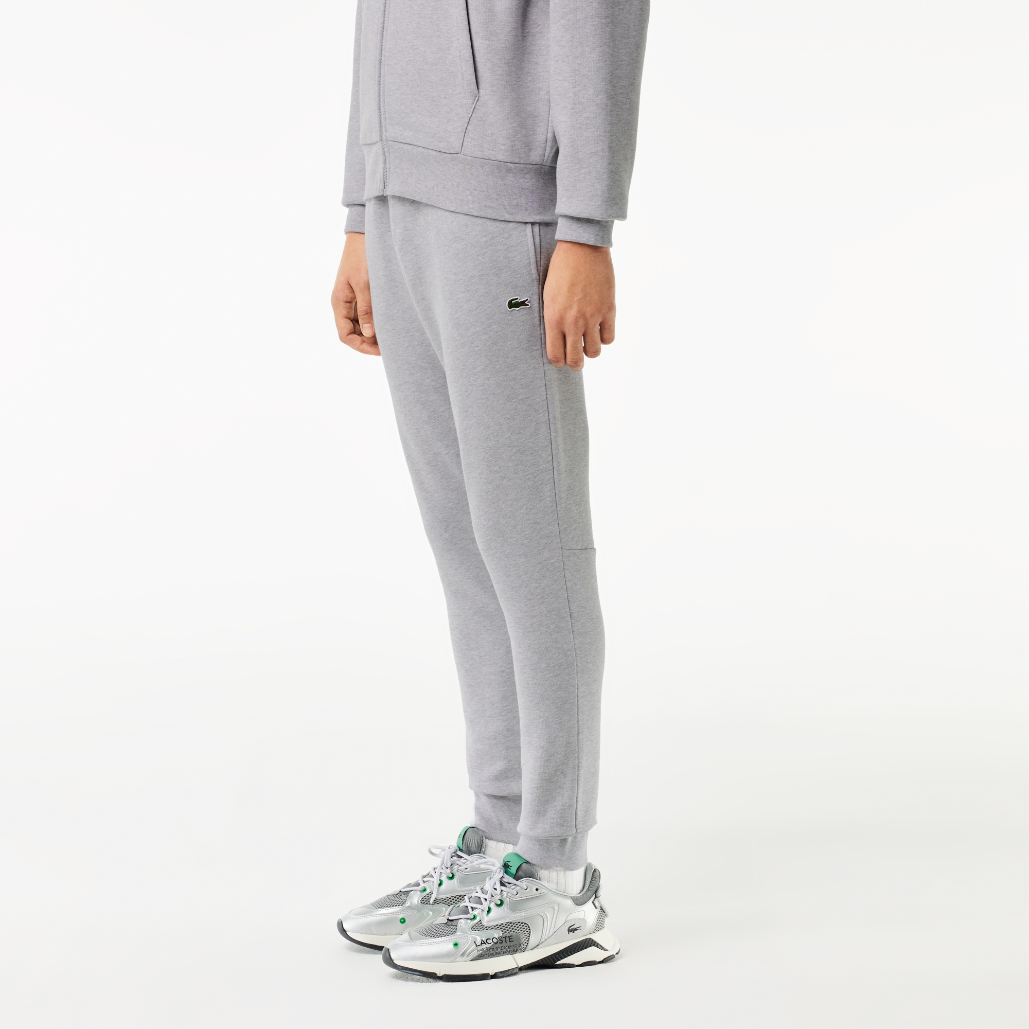 Lacoste Erkek Uzun Kollu Gri Eşofman Takımı