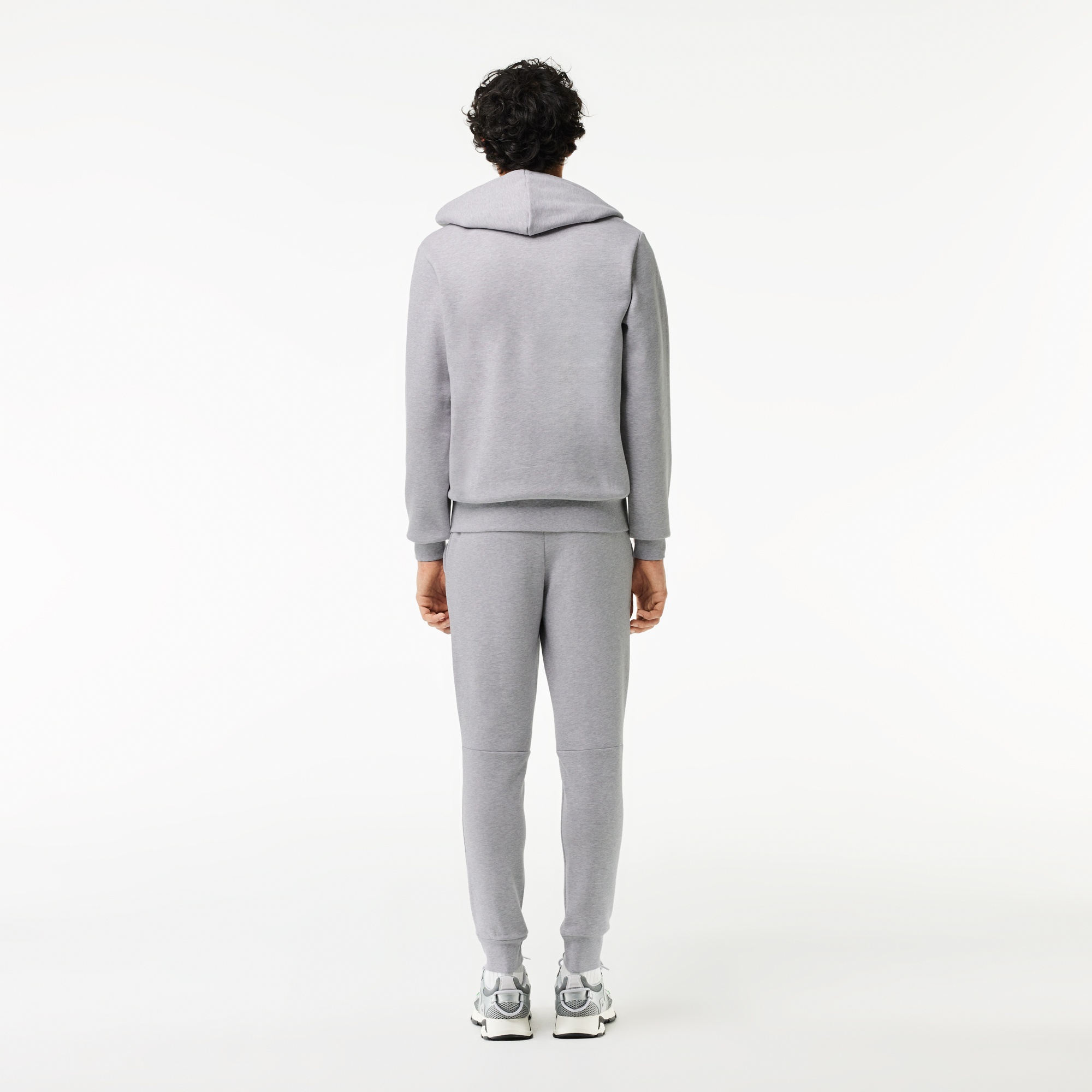 Lacoste Erkek Uzun Kollu Gri Eşofman Takımı