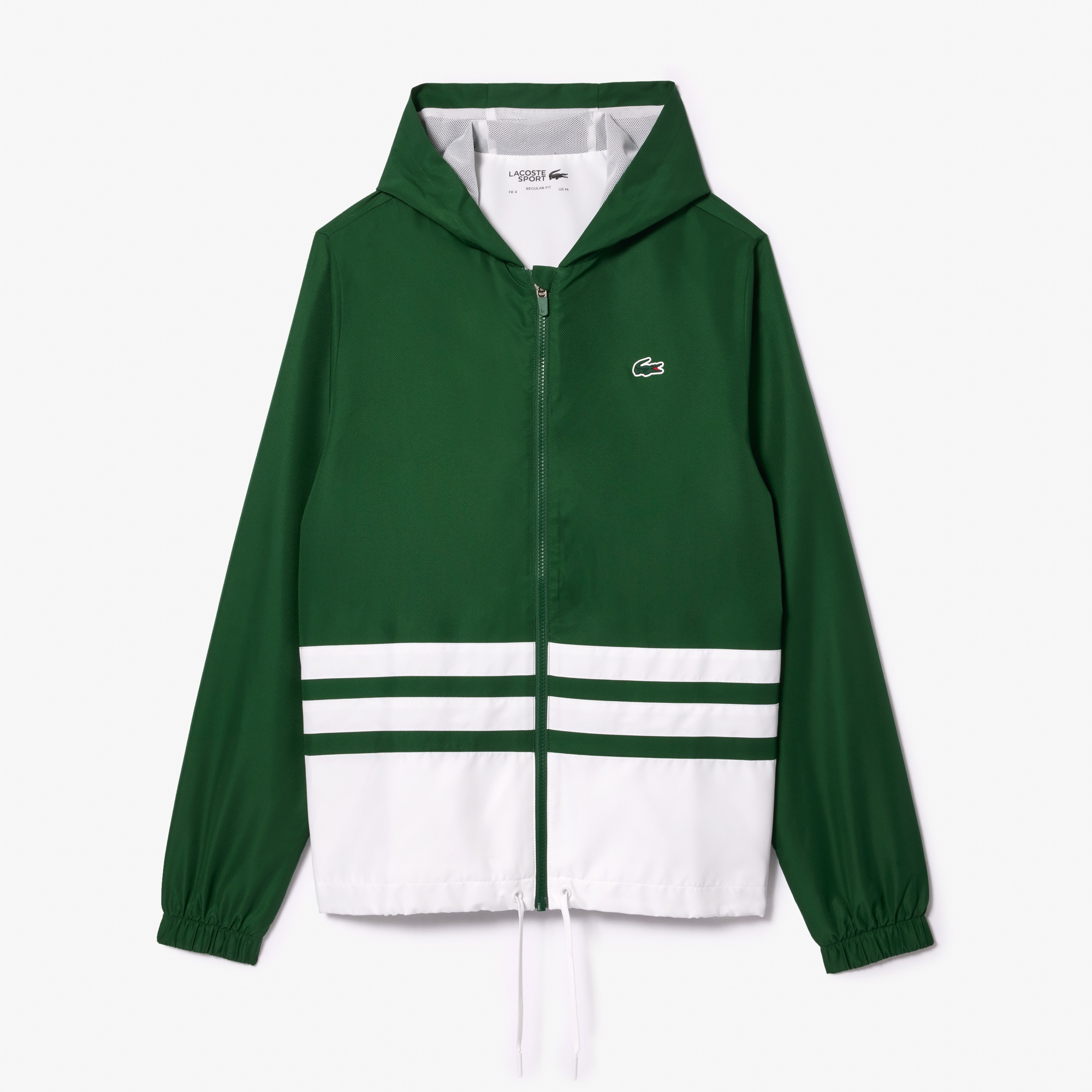 Lacoste Erkek Regular Fit Uzun Kollu Renk Bloklu Yeşil Eşofman Takımı