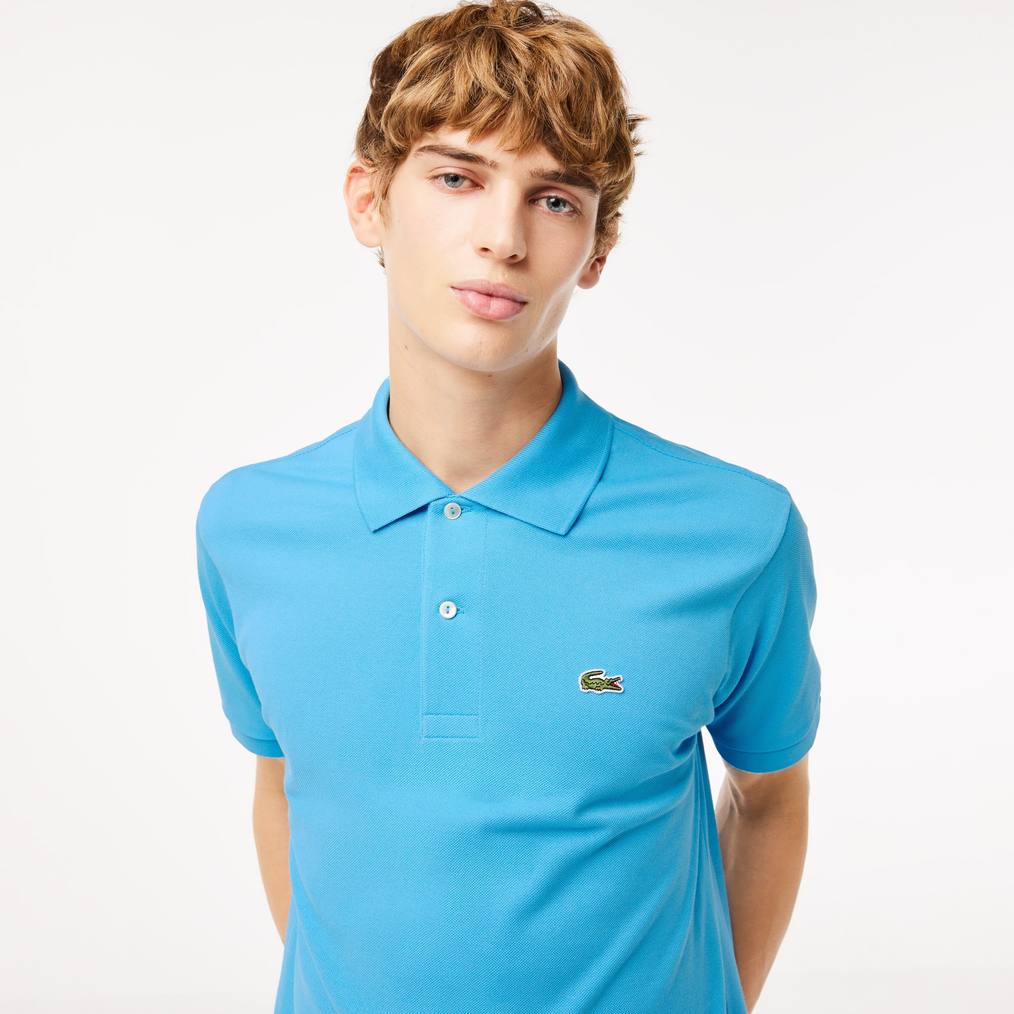 Lacoste L.12.12 Erkek Classic Fit Mavi Polo