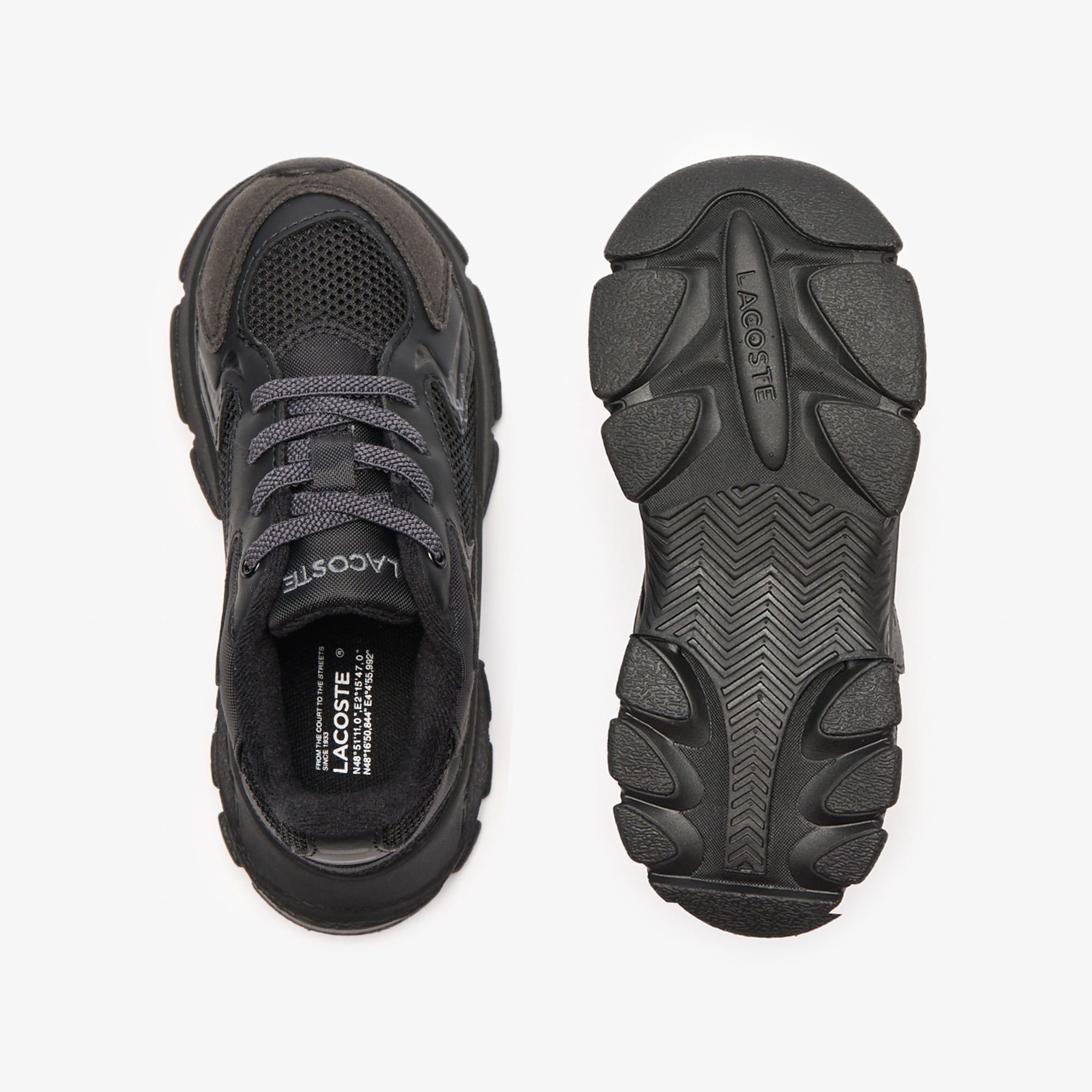 Lacoste L003 Neo Çocuk Siyah Sneaker