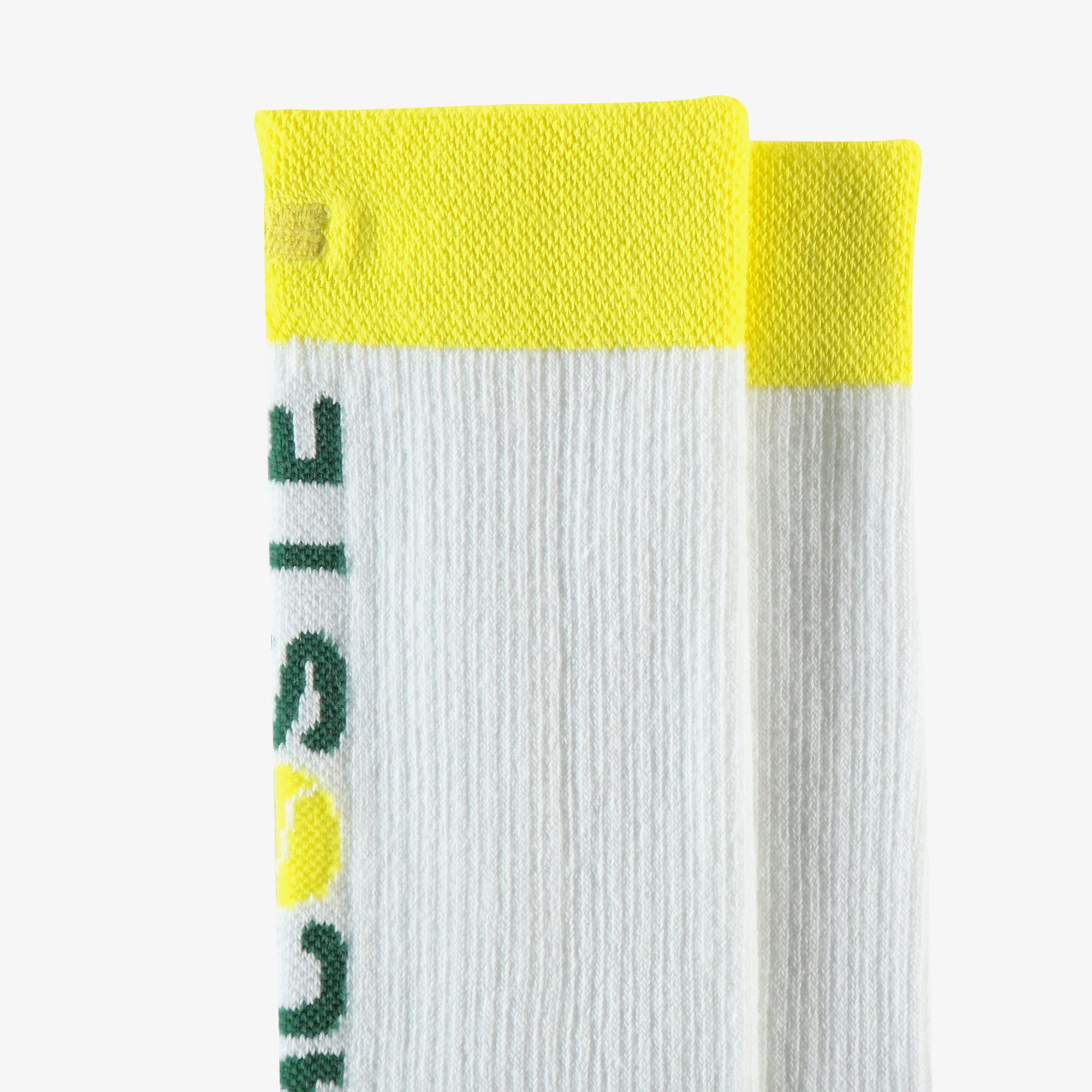 Lacoste Erkek Baskılı Beyaz Çorap